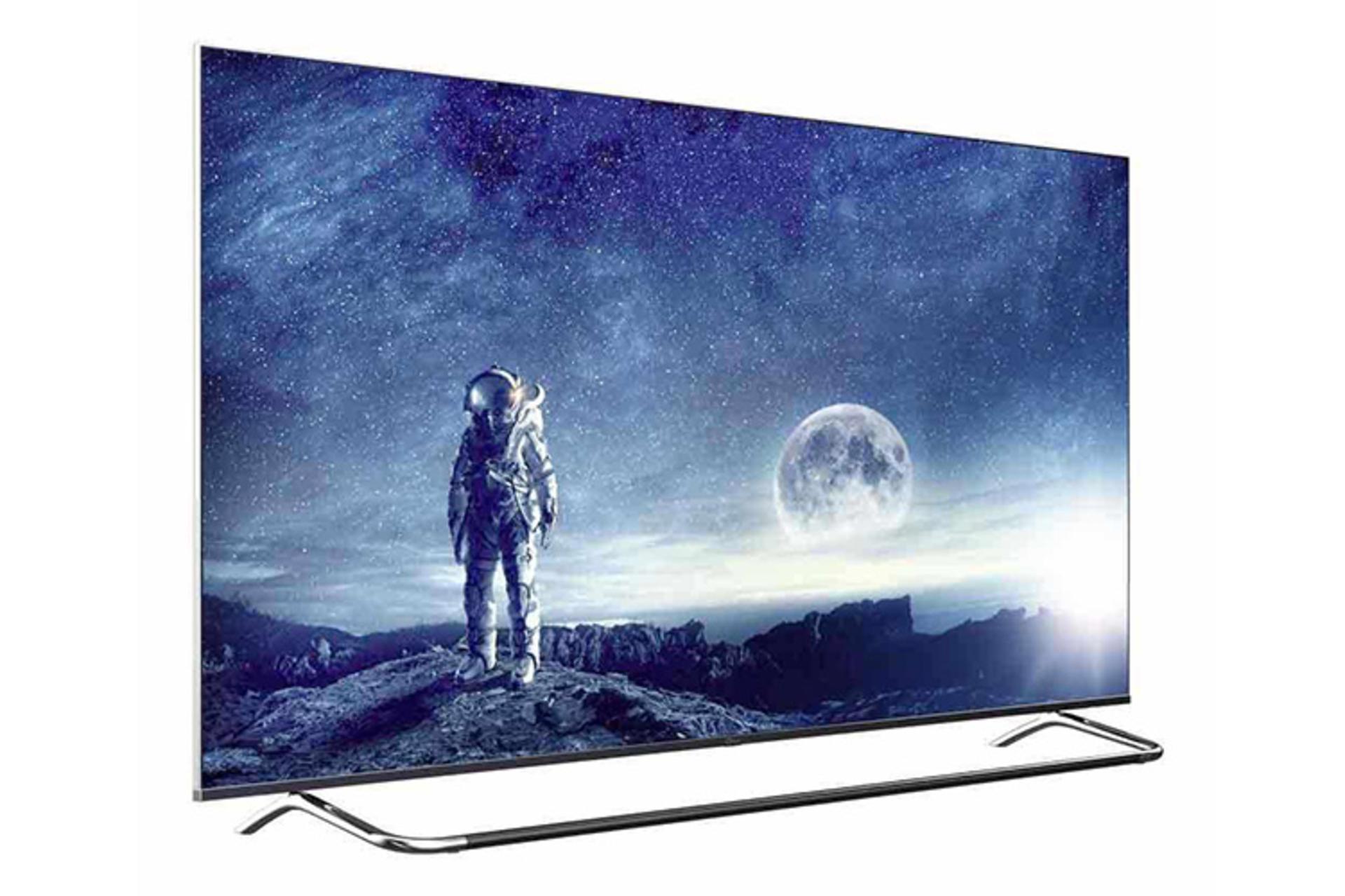 نمای نیمرخ چپ تلویزیون جی پلاس 75ke921s