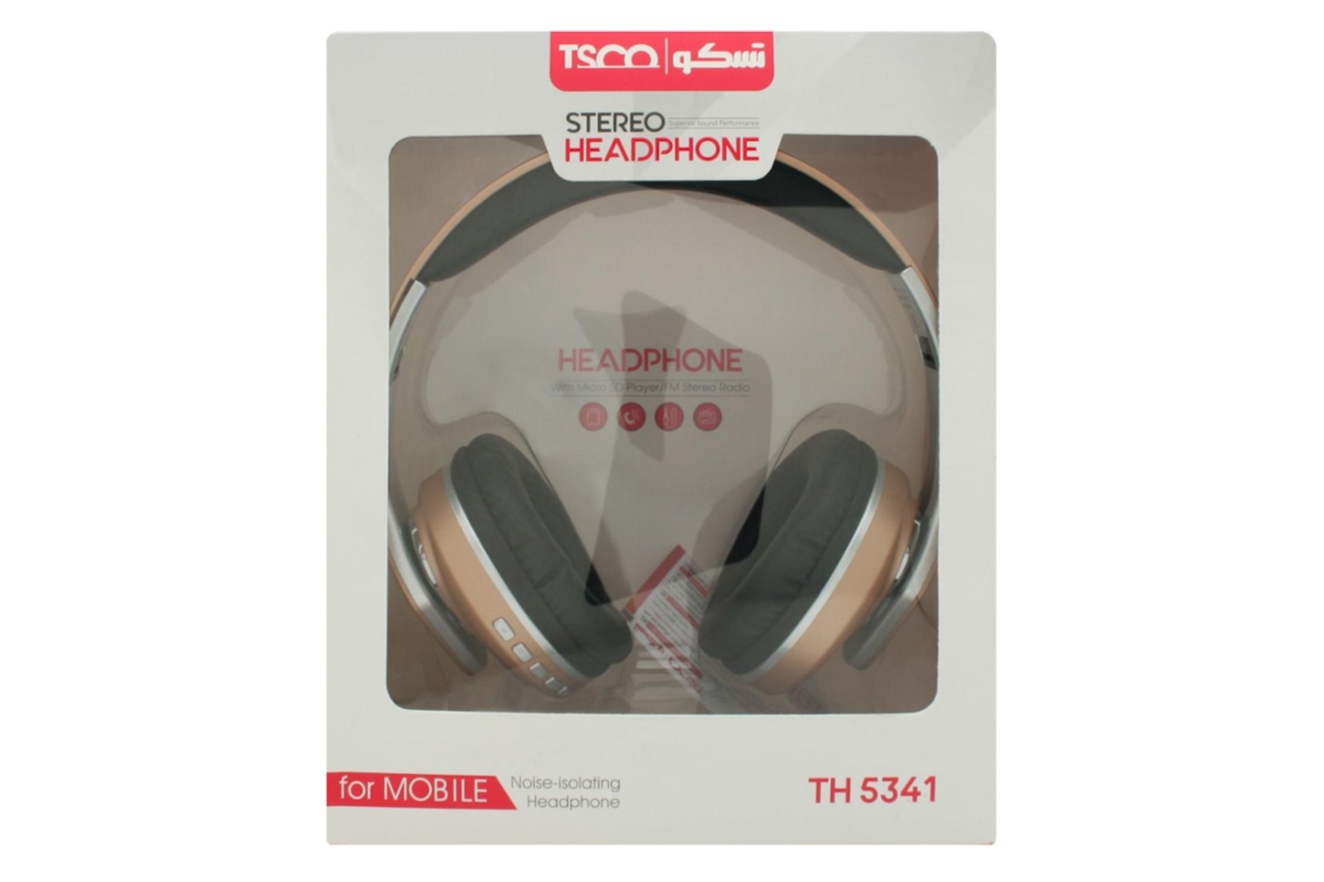 جعبه هدفون بی سیم تسکو Tsco TH 5340 رزگلد