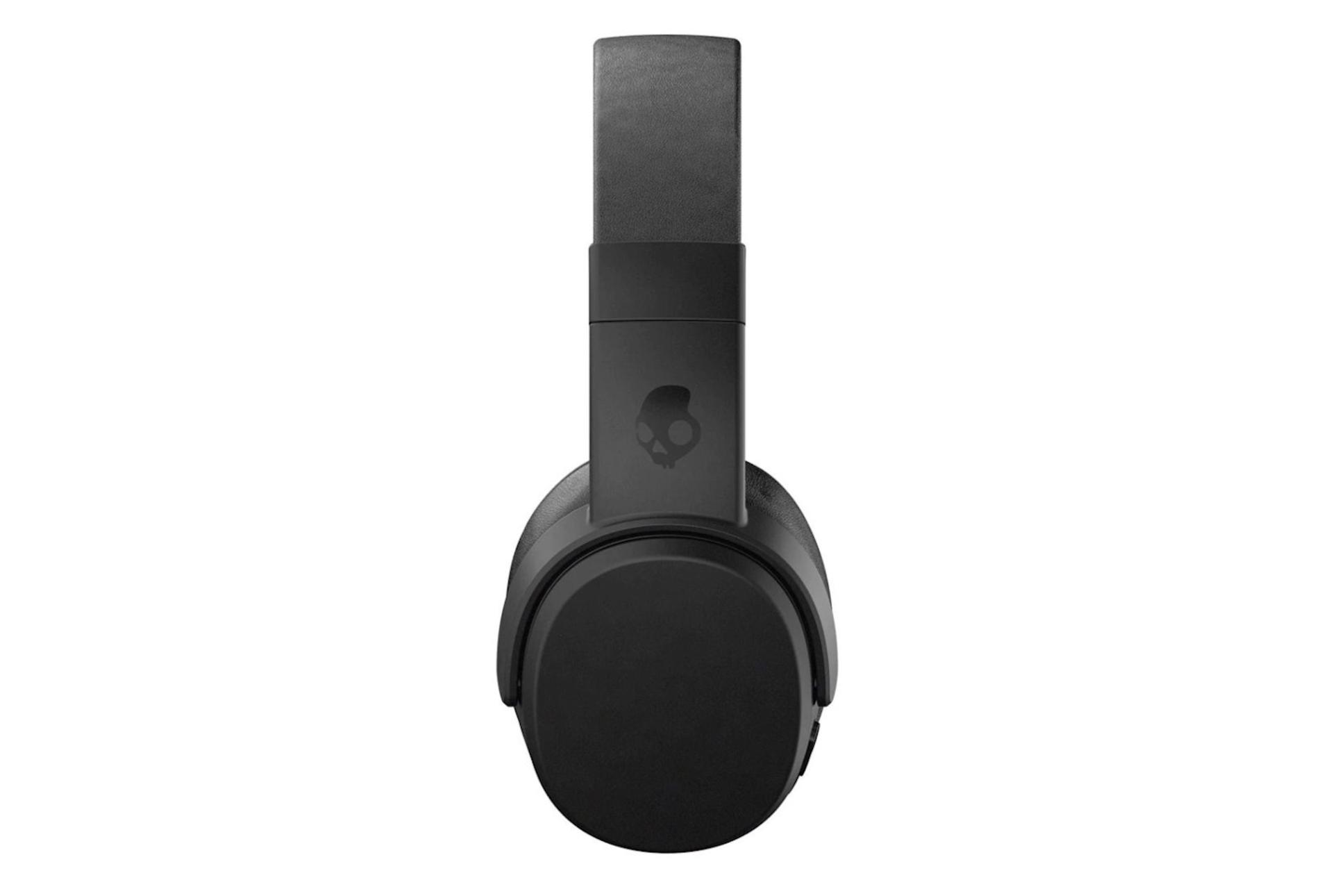 نمای کناری هدفون بی سیم اسکال کندی Skullcandy Crusher Wireless مشکی