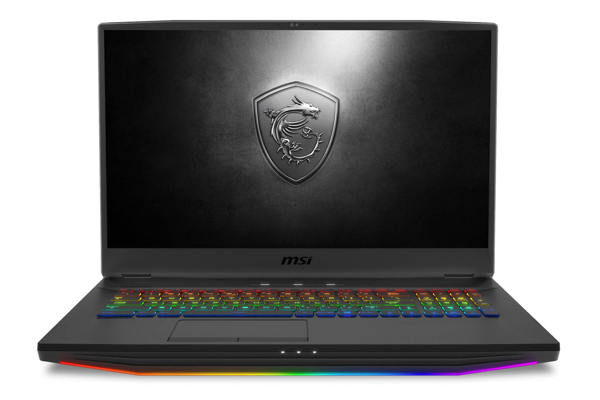 نمای جلو لپ تاپ ام اس آی GT76 تایتان 10SGS