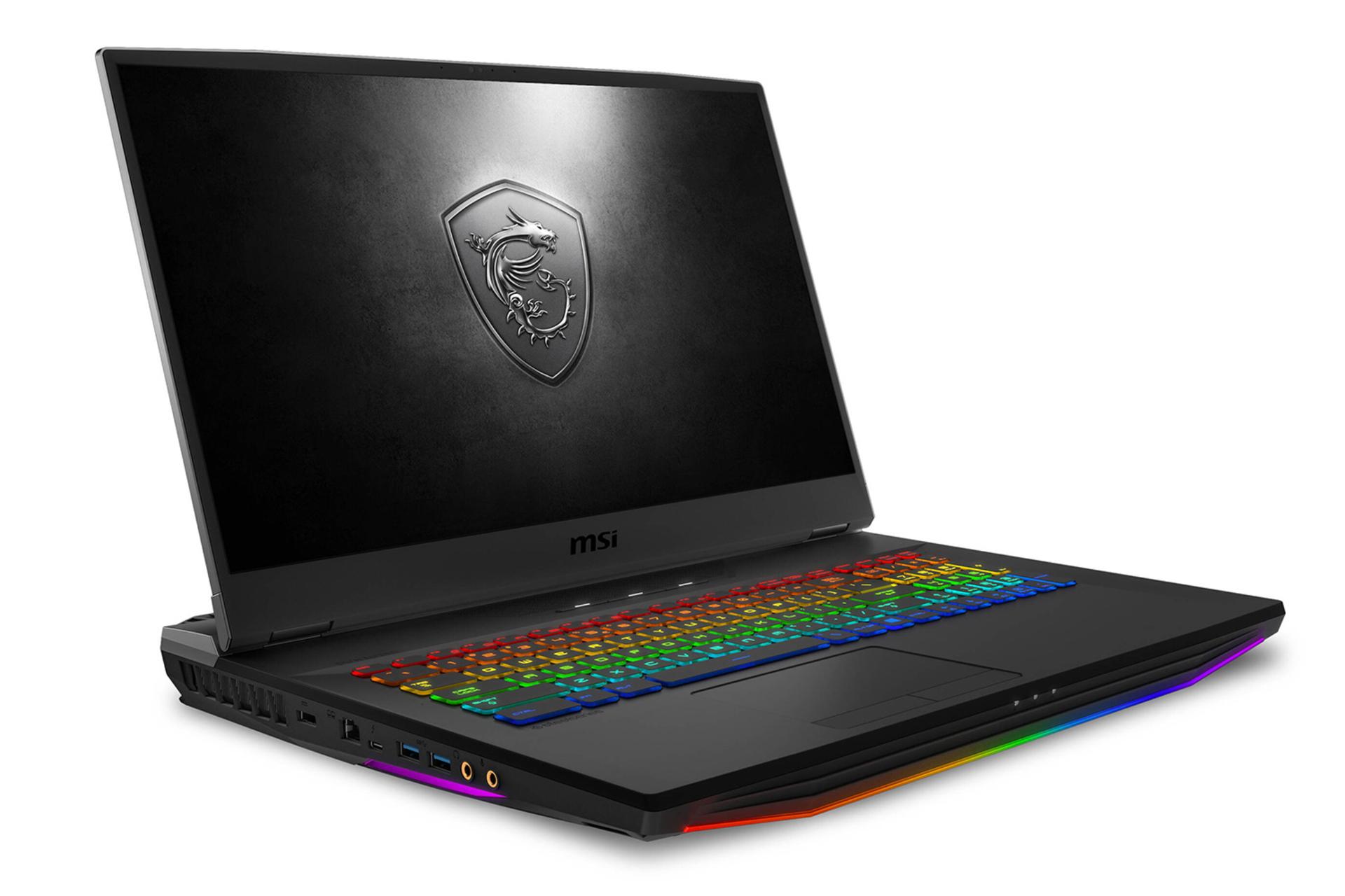 لپ تاپ ام اس آی GT76 تایتان 10SGS از نمای کنار