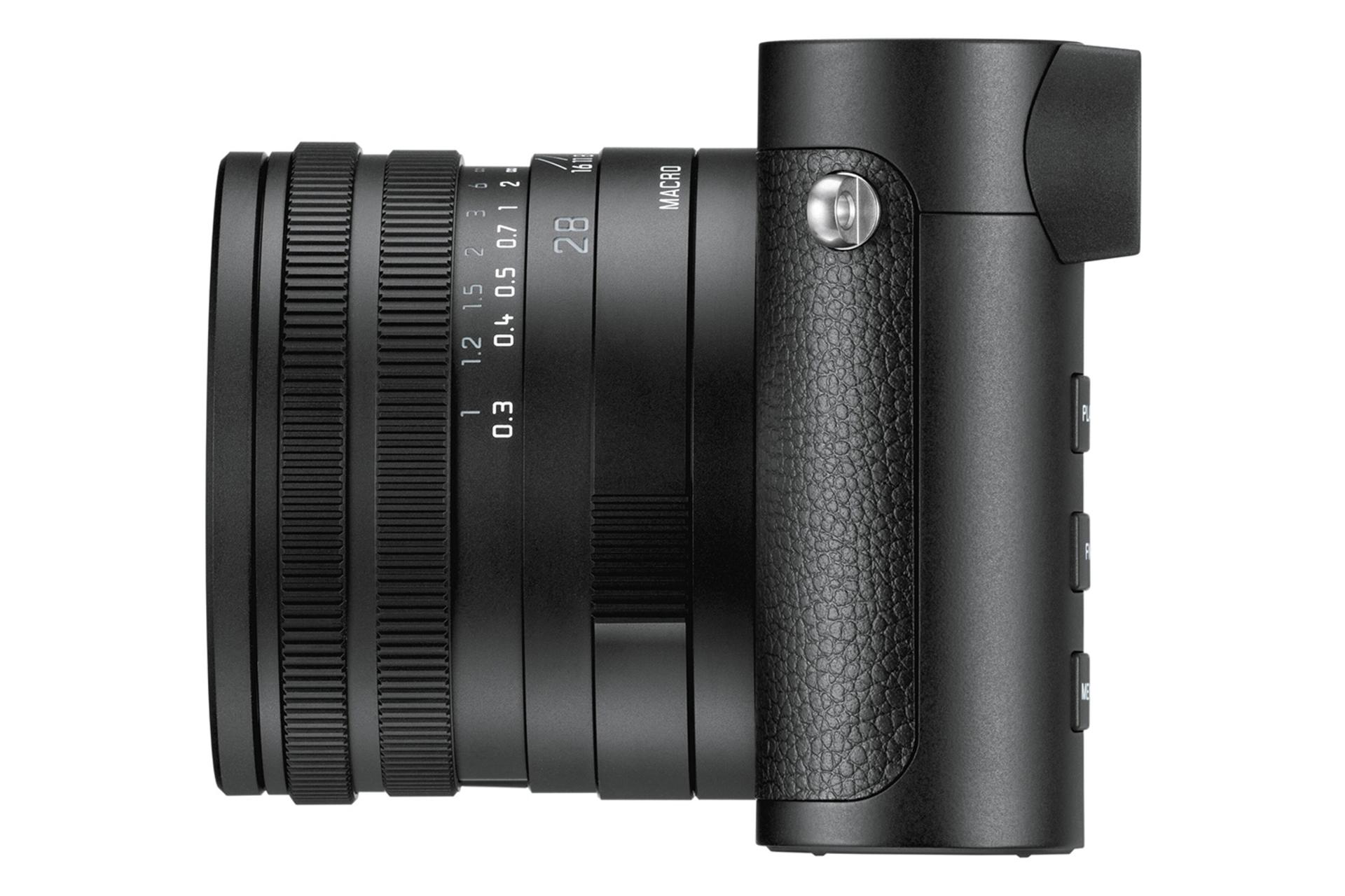 نمای سمت چپ دوبین لایکا Q2 مونوکروم / Leica Q2