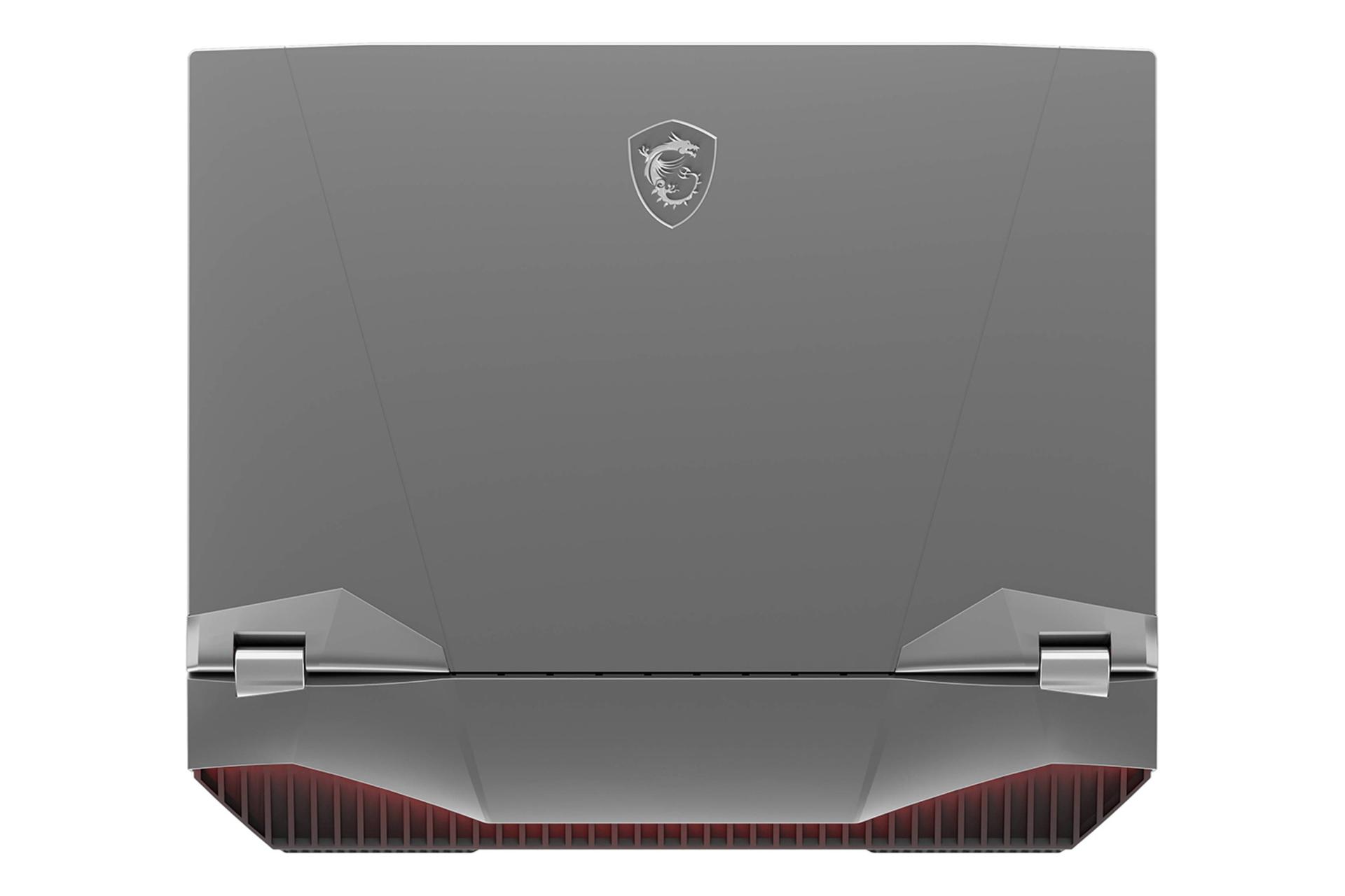 نمای پشت لپ تاپ ام اس آی GT76 تایتان 10SGS