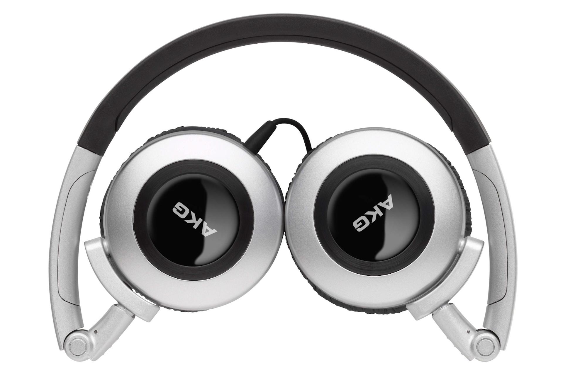 طراحی کامپکت هدفون ای کی جی AKG K430 نقره ای