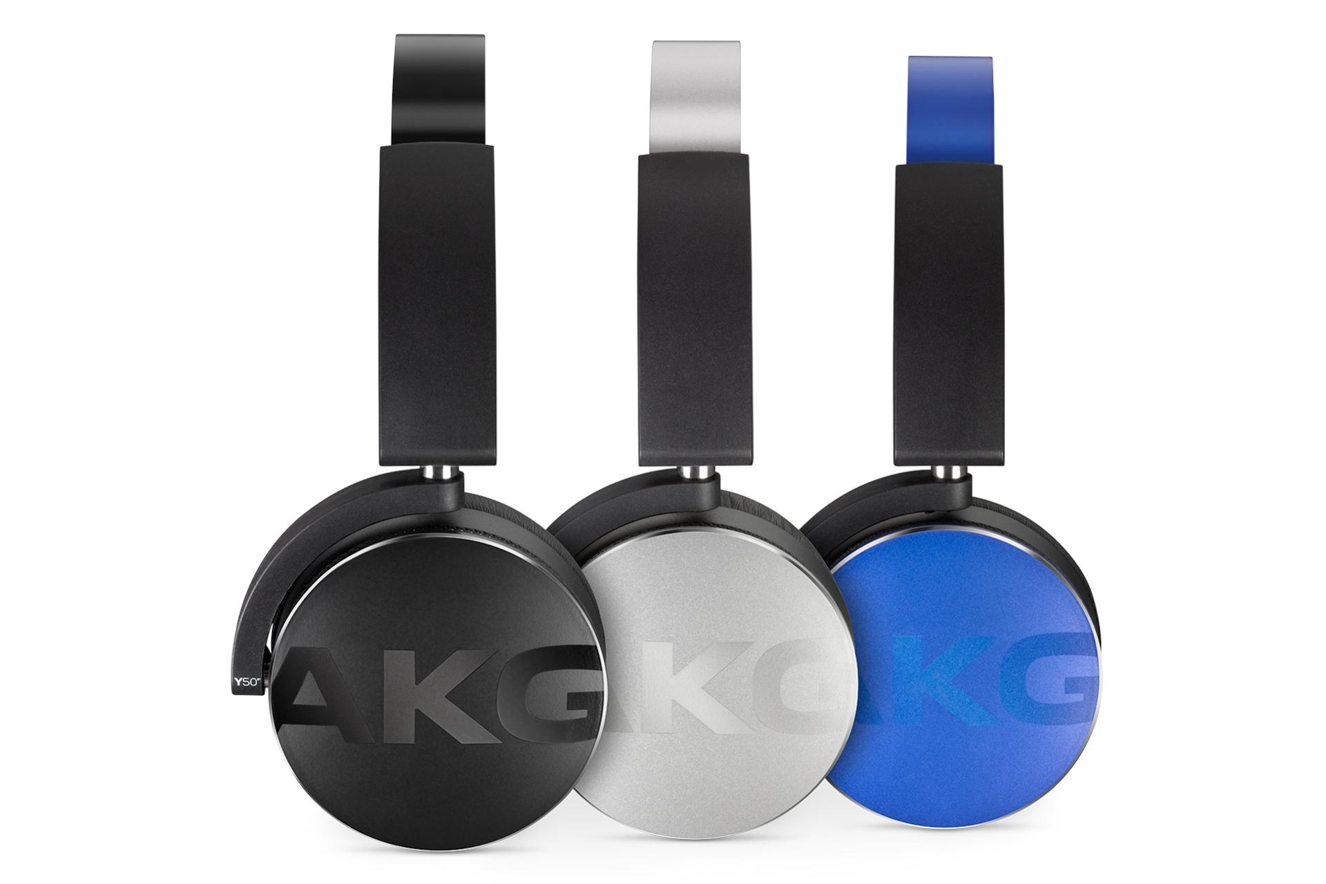 رنگ های مختلف هدفون بی سیم ای کی جی AKG Y50BT