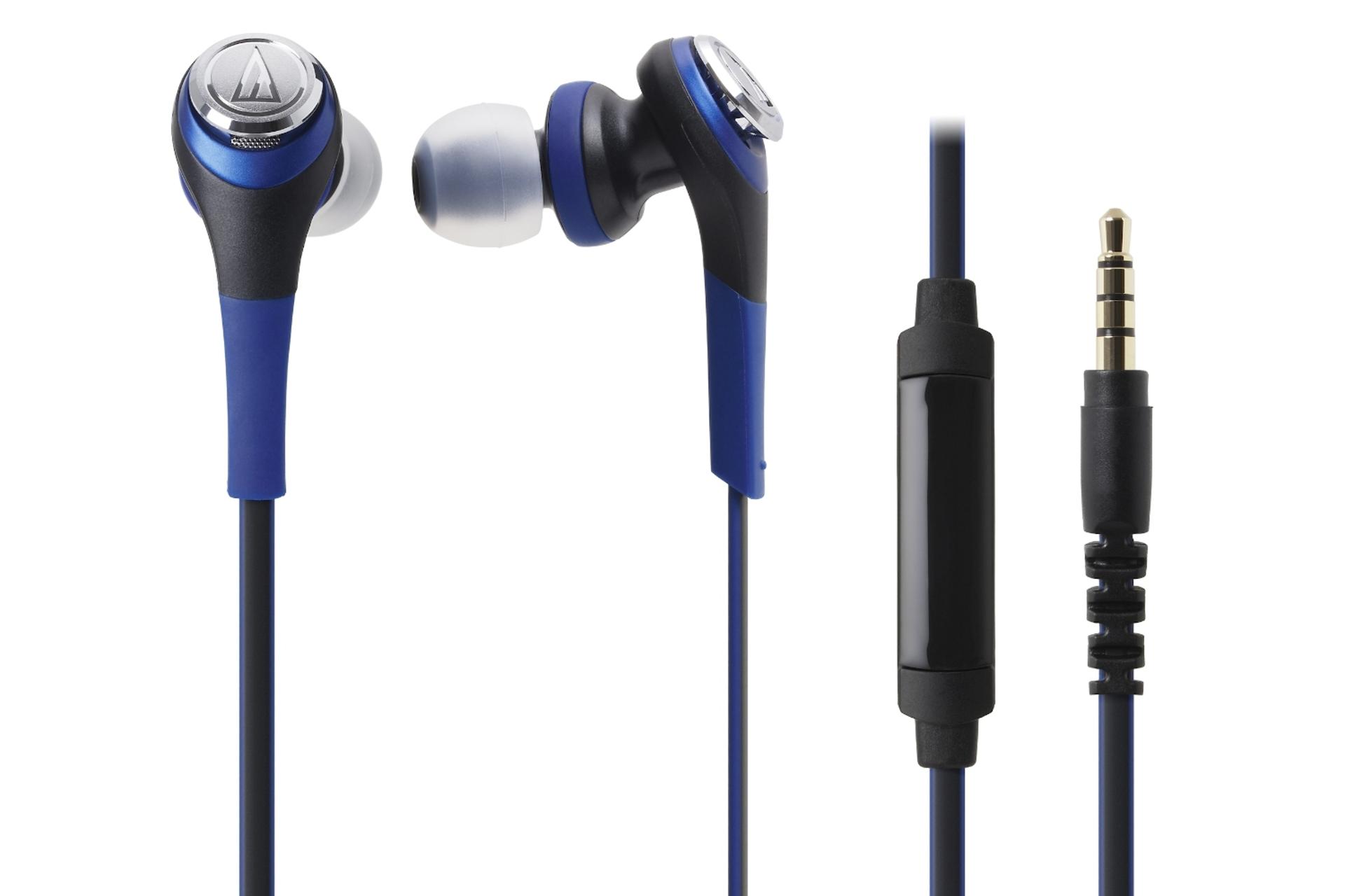 هدفون آدیو تکنیکا Audio-Technica ATH-CKS550iS آبی
