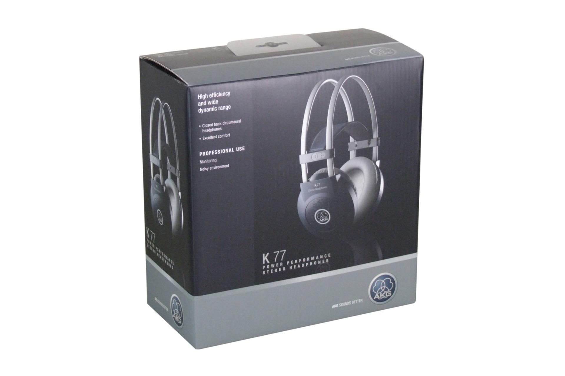 جعبه هدفون ای کی جی K77 پرسپشن AKG K77 Perception