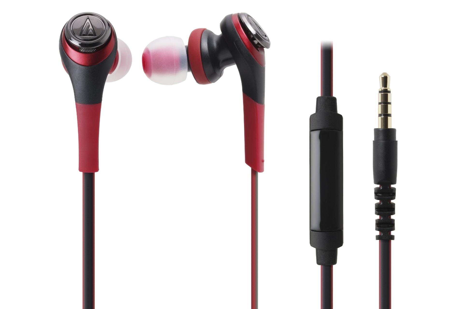 هدفون آدیو تکنیکا Audio-Technica ATH-CKS550iS قرمز