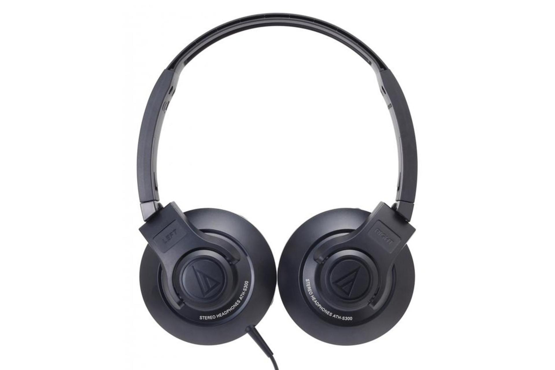 طراحی کامپکت هدفون آدیو تکنیکا Audio-Technica ATH-S300 مشکی