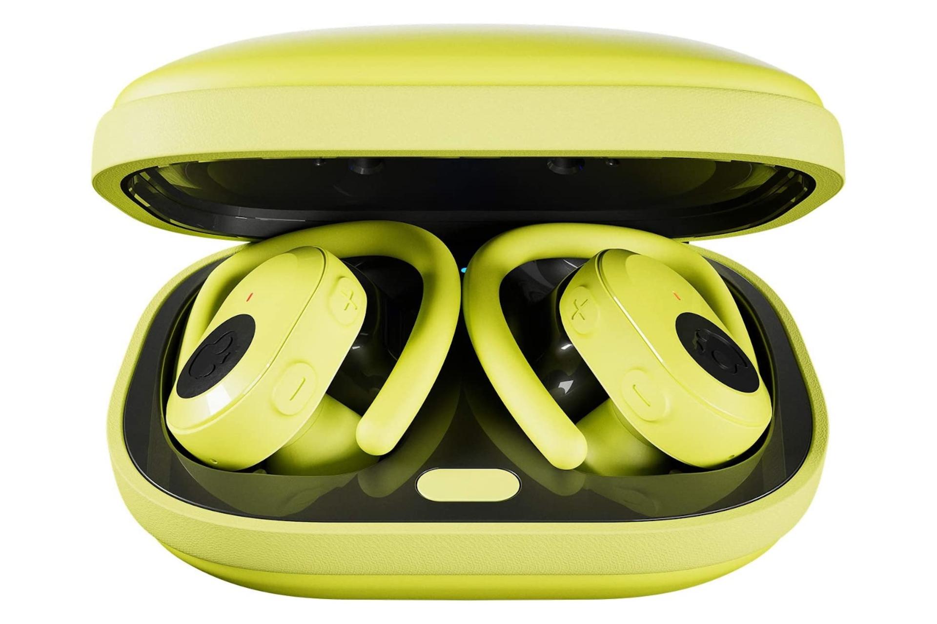 محفظه شارژ هدفون بی سیم اسکال کندی Skullcandy Push Ultra زرد