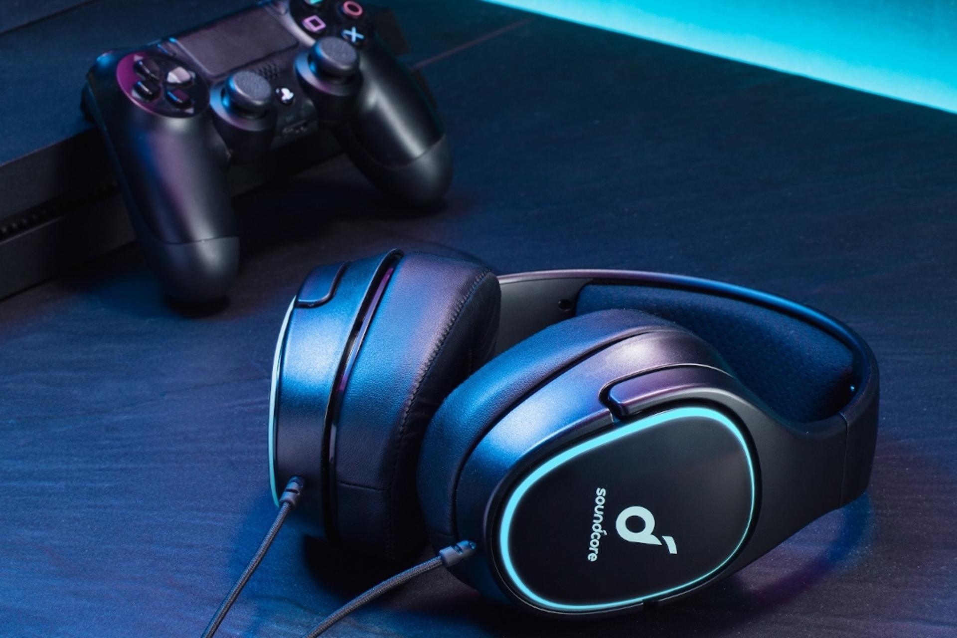 نمای جانبی هدست گیمینگ انکر Anker SoundCore Strike 3