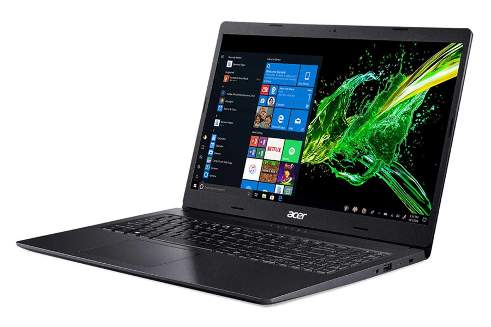 نمای سمت راست لپ تاپ ایسر اسپایر 3 A315-55G