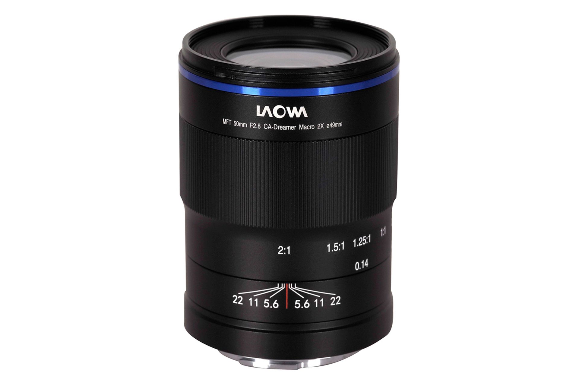 نمای ایستاده لنز ونوس لائووا 50mm f2.8