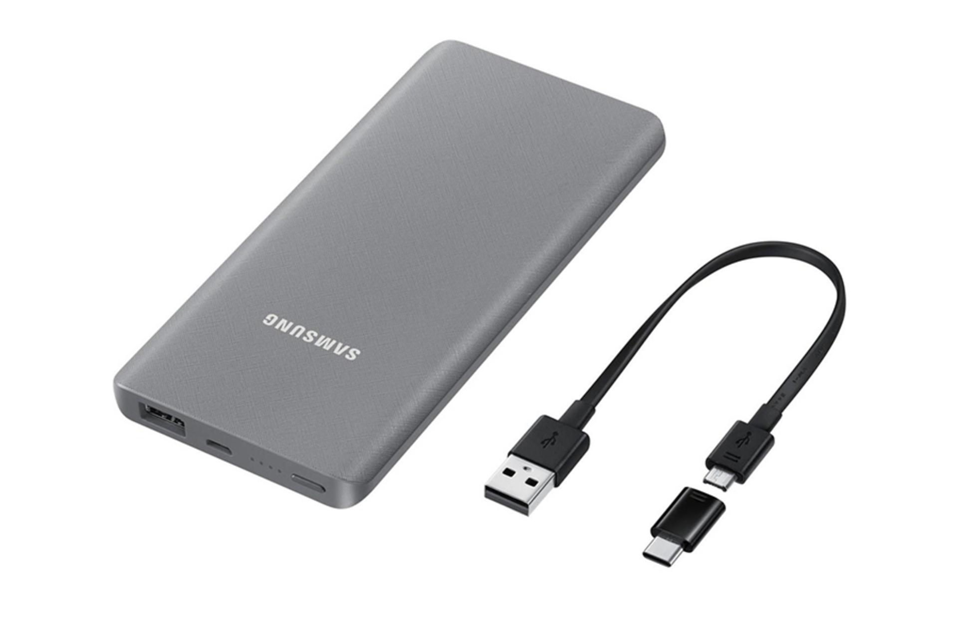 پاور بانک سامسونگ EB-P3020CSEGWW همراه کانکتور