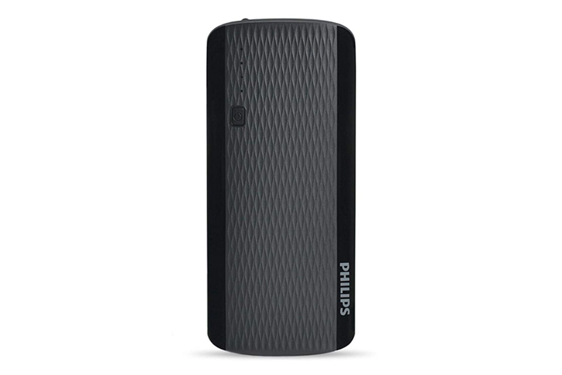 نمای جلو پاوربانک فیلیپس DLP2713 با ظرفیت 13000 میلی‌آمپرساعت