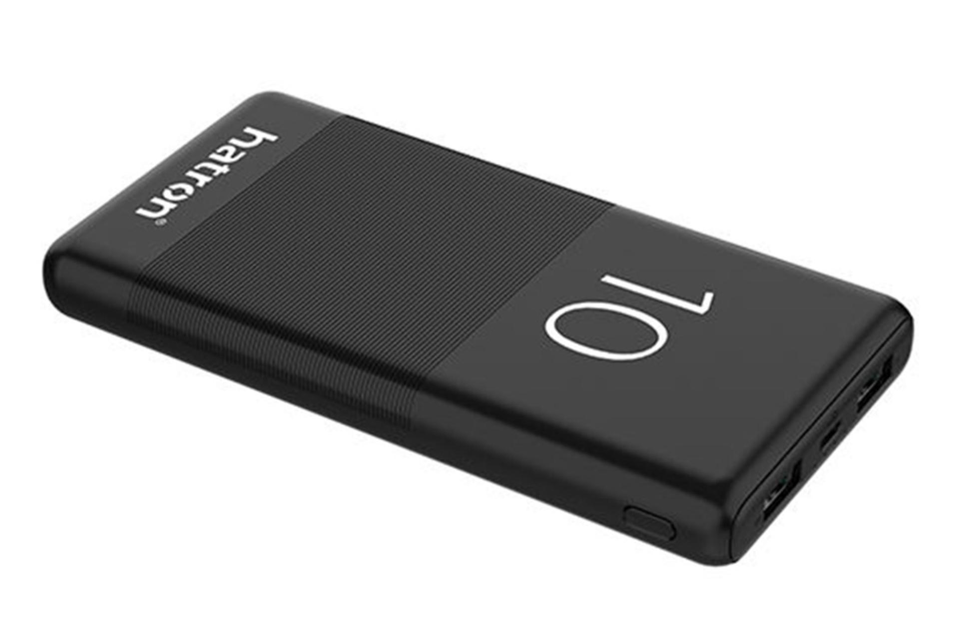پاوربانک هترون HPB-1080 رنگ مشکی