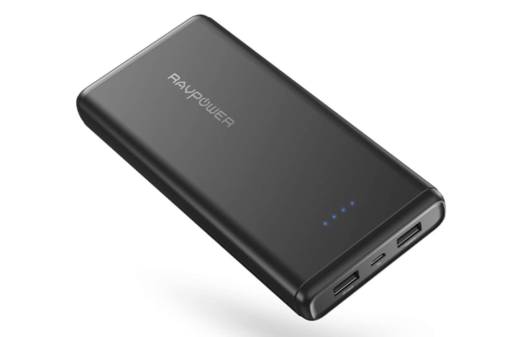 پاور بانک راوپاور  RP-PB006 Xtreme و محل درگاه ها و نشانگر LED