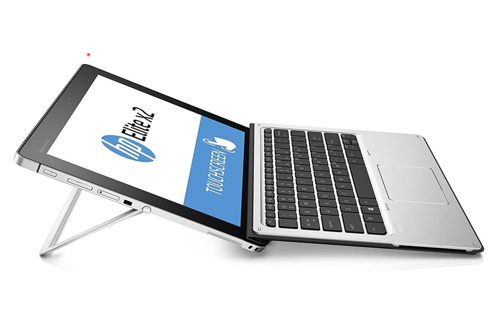 نمای کنار  لپ تاپ اچ پی الیت ایکس 2 مدل 1012 G1