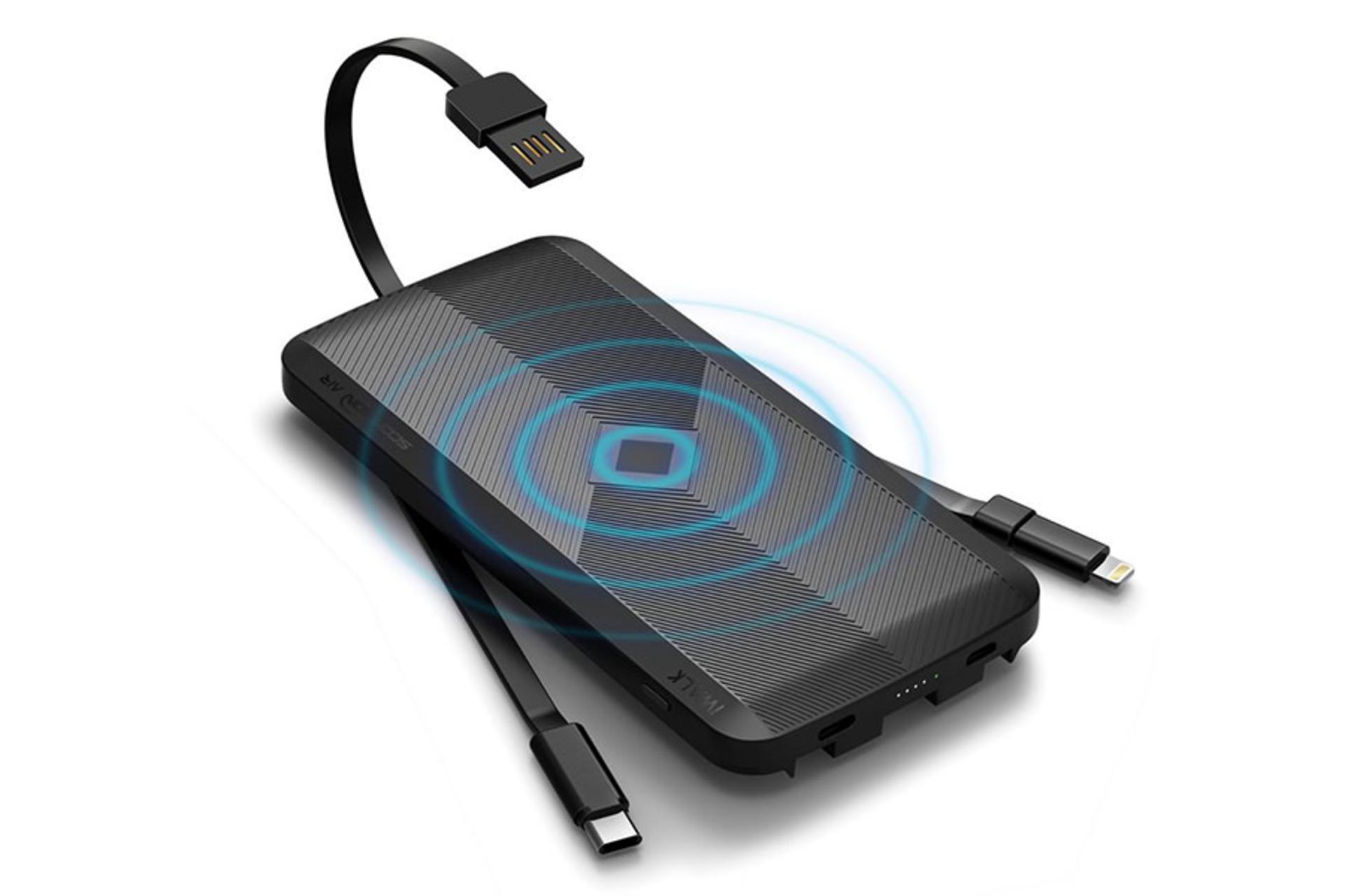 پاور بانک آی واک Scorpion Air با ظرفیت 8000 میلی‌آمپر ساعت / iWALK Scorpion Air UBA8000 