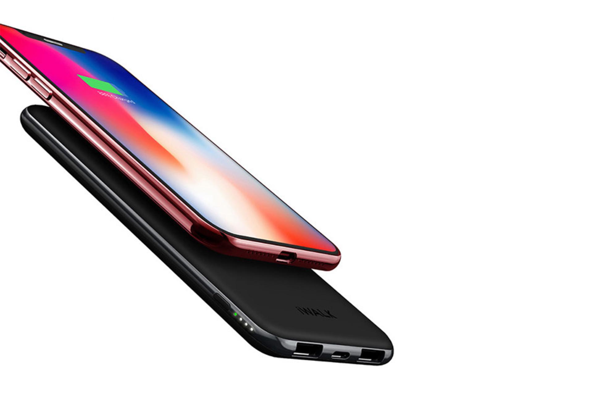 پاوربانک بی‌ سیم آی واک CHIC8000 AIR با ظرفیت 8000 میلی‌آمپر ساعت - شارژ وایرلس گوشی ۰۲