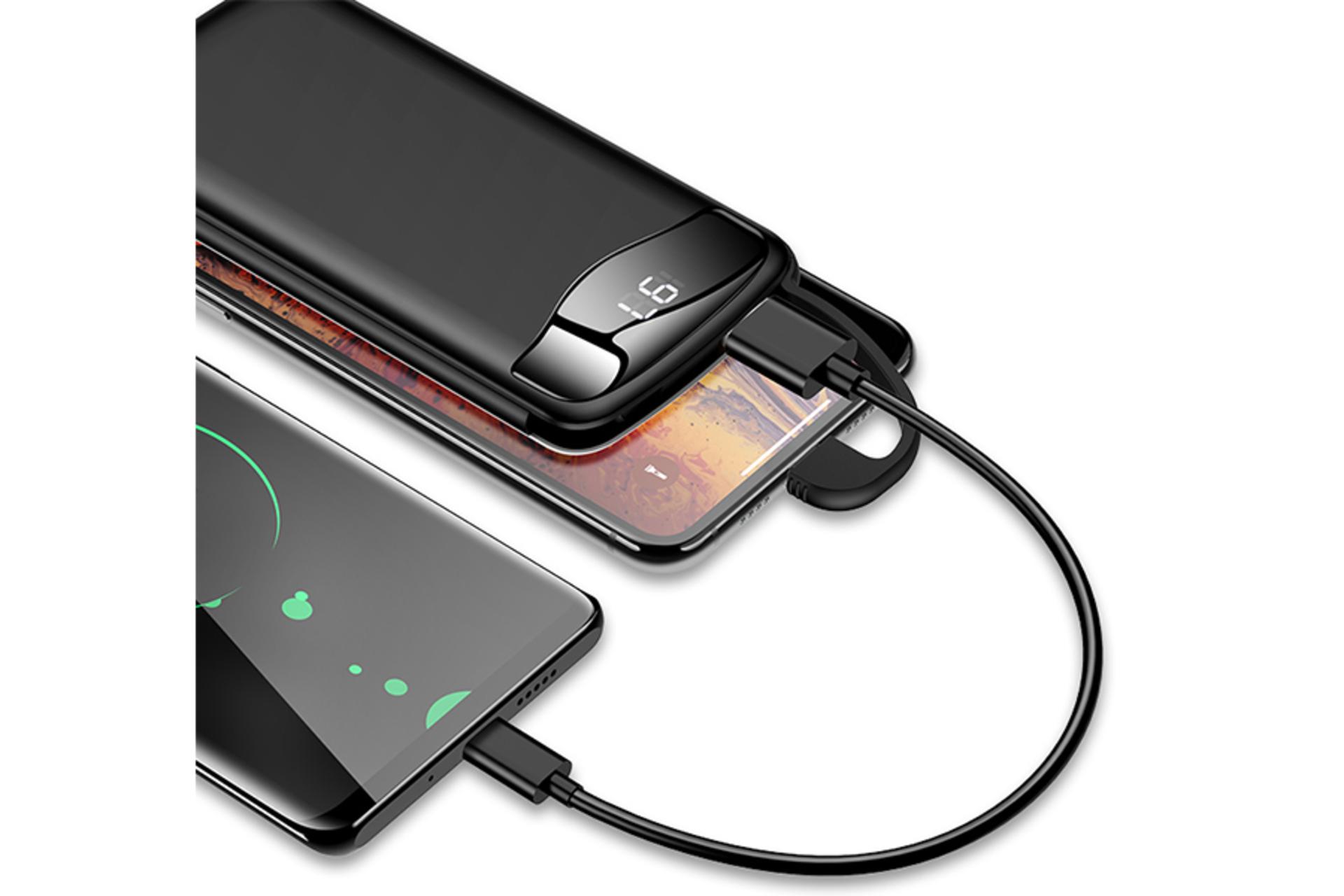 یوسمز PB28 با ظرفیت 10000 میلی‌آمپر ساعت / USAMS US-CD90 PB28 10000 mAh