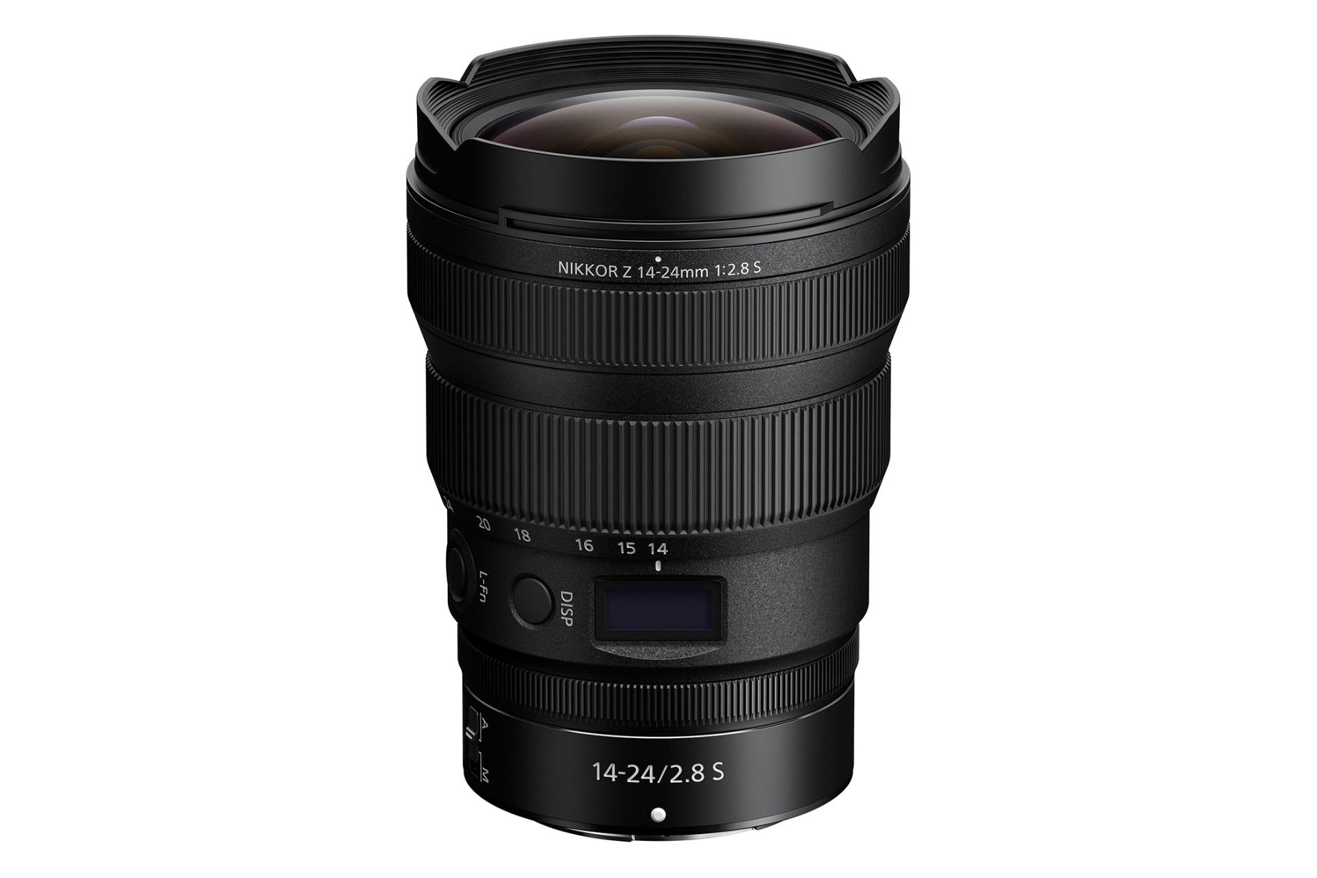 نمای ایستاده لنز نیکون نیکور Z 14 24mm f2.8 S