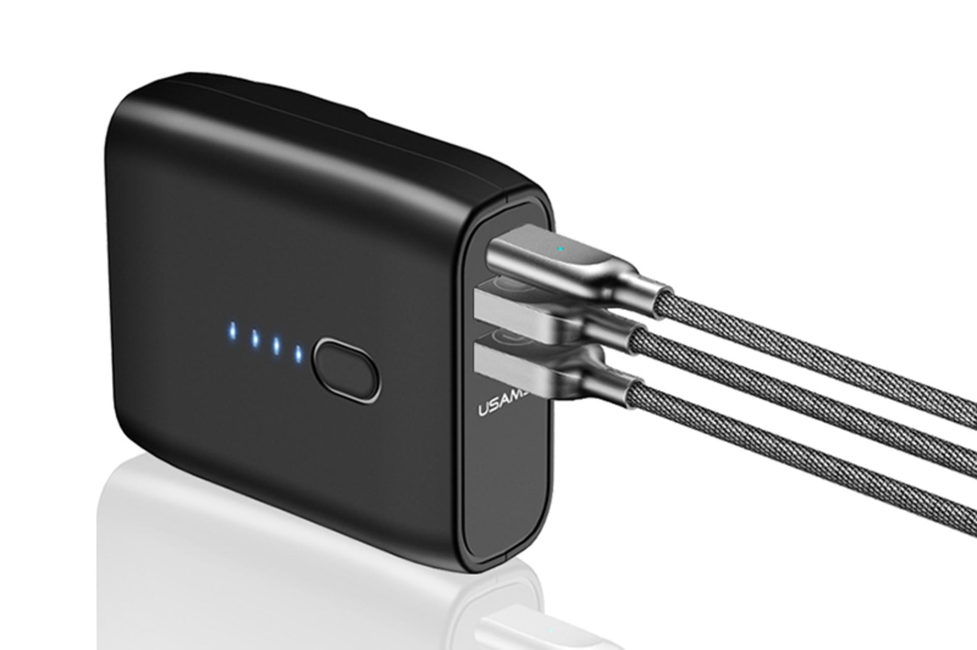 یوسمز PB11 Mini با ظرفیت 5000 میلی‌آمپر ساعت / USAMS US-CD71 PB11 Mini 5000mAh