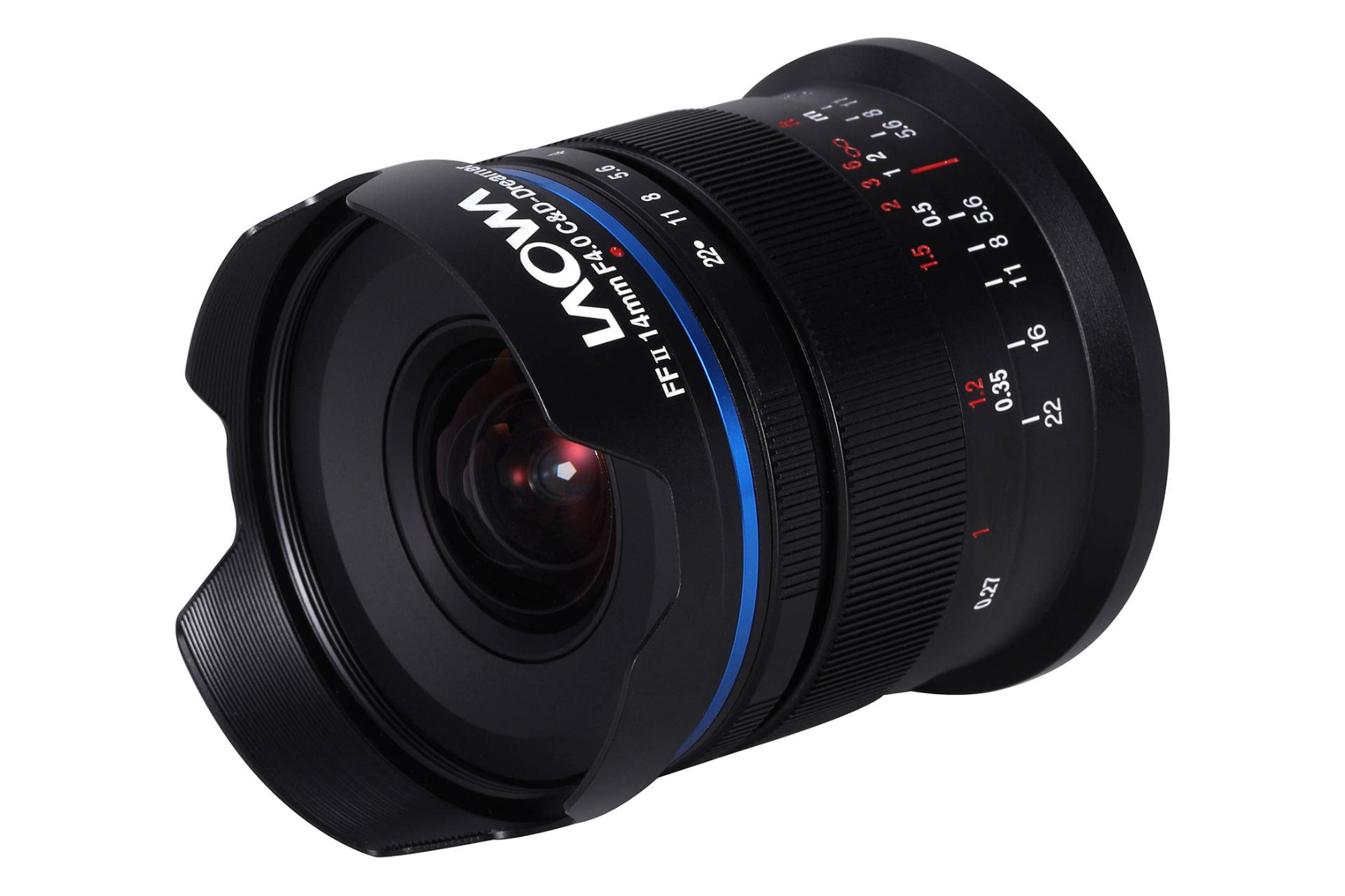 لنز ونوس لائووا 14mm F4 FF RL Zero-D و نمایش شیشه لنز