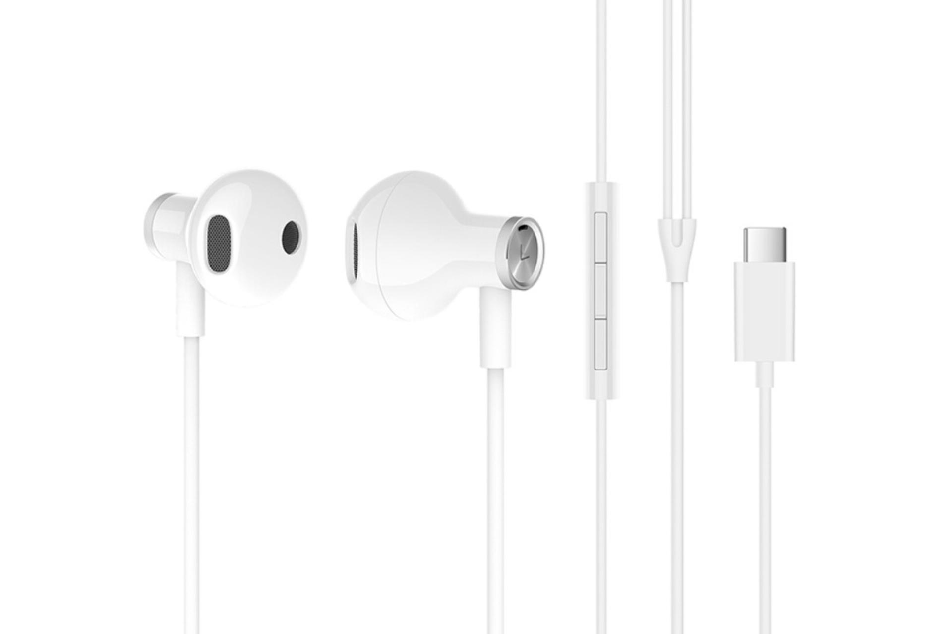 هدفون شیائومی Xiaomi Mi Dual Driver Earphones Type-C سفید