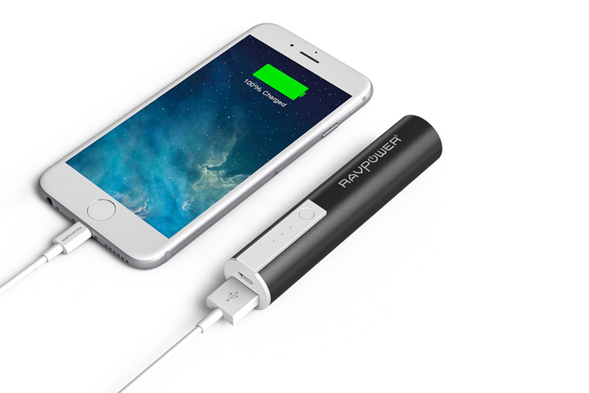 راورپاور Luster Mini RP-PB33 با ظرفیت 3350 میلی‌آمپر ساعت / RAVPower Luster Mini RP-PB33 3350mAh