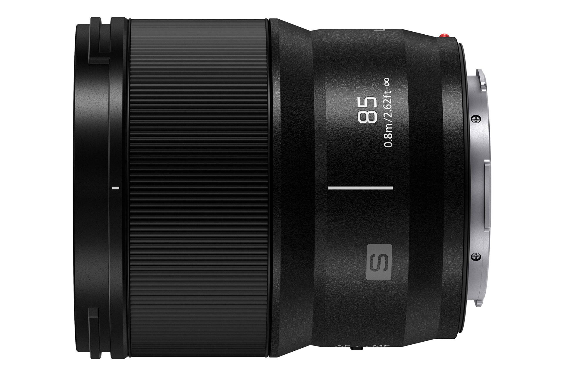لنز پاناسونیک لومیکس اس 85 میلی‌متری F1.8 در حالت افقی