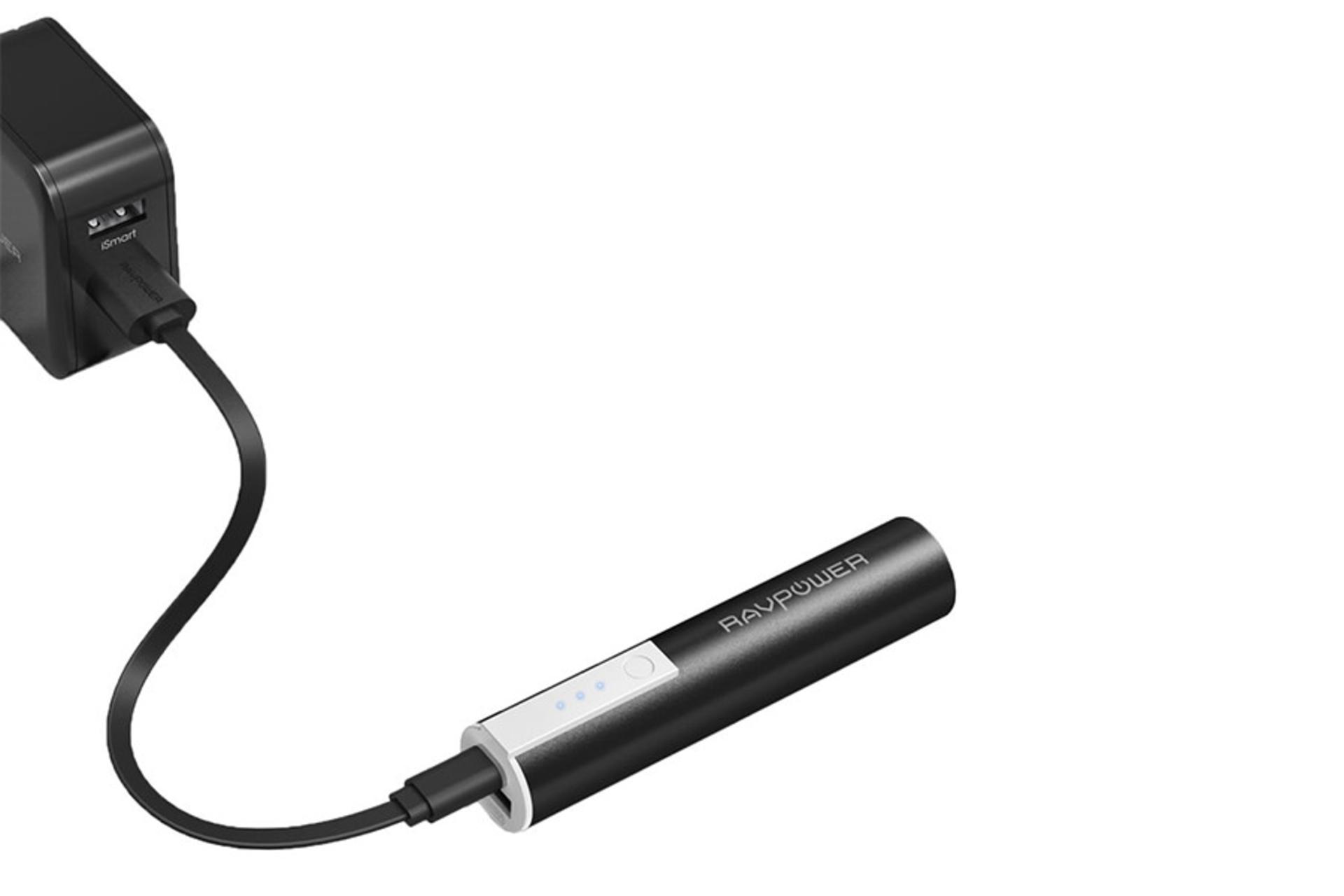 راورپاور Luster Mini RP-PB33 با ظرفیت 3350 میلی‌آمپر ساعت / RAVPower Luster Mini RP-PB33 3350mAh