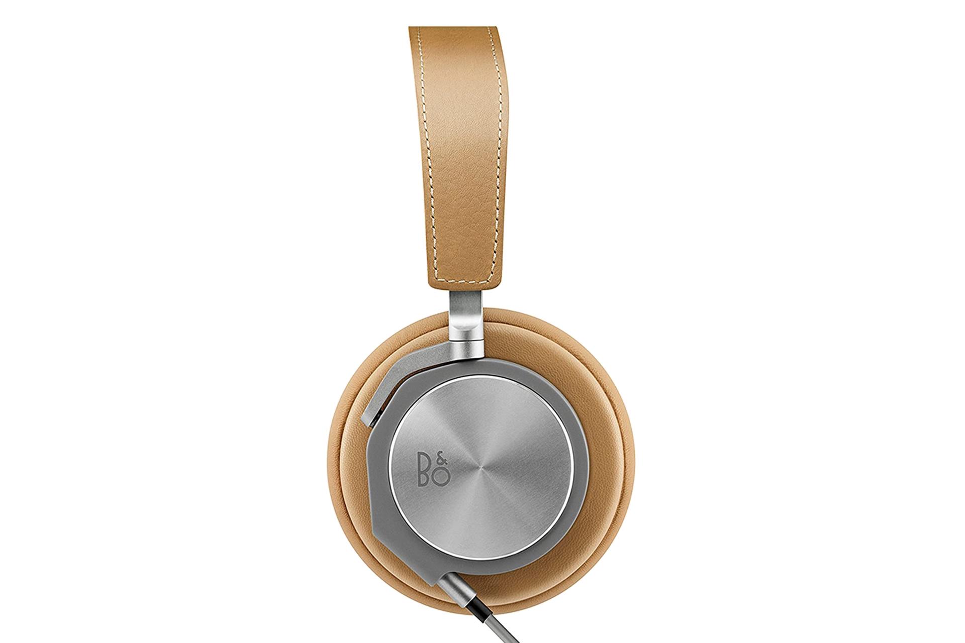 نمای جانبی هدفون بنگ اند اولافسن Bang & Olufsen Beoplay H6 بژ