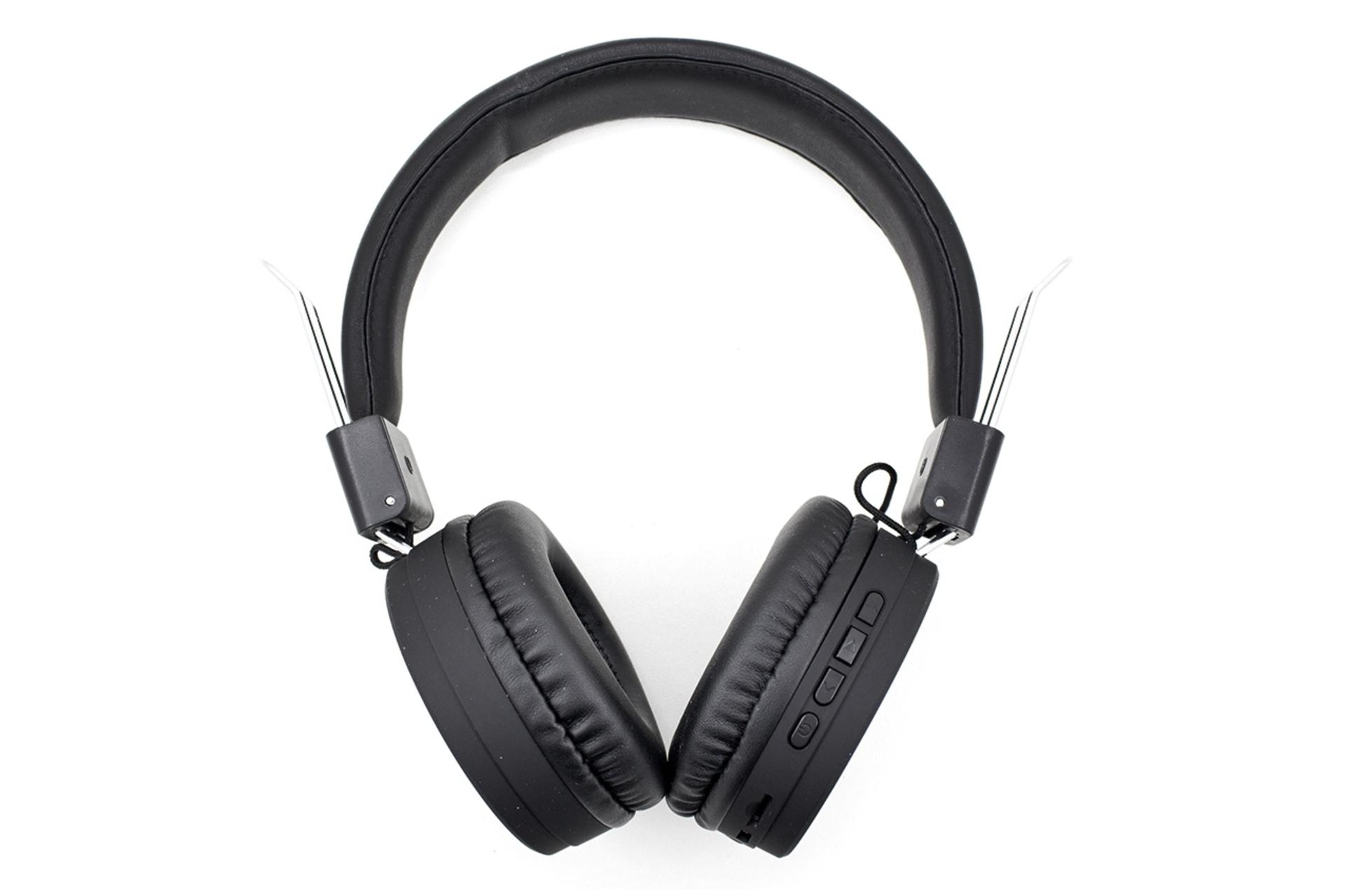 نمای روبرو هدفون بی سیم کینگ استار Kingstar KBH44 مشکی