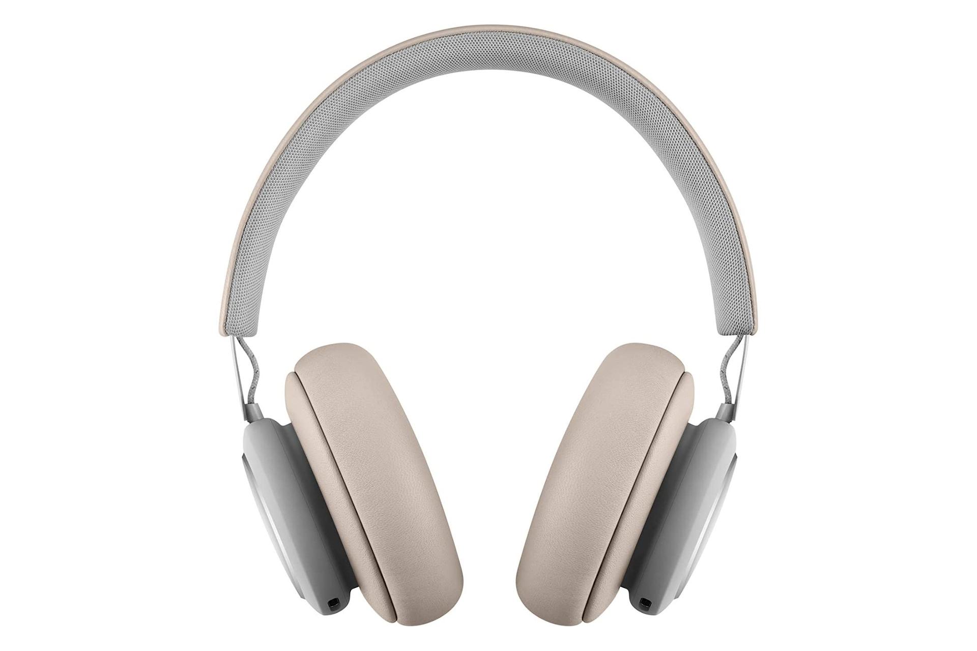 نمای روبرو هدفون بی سیم بنگ اند اولافسن Beoplay H4 نسل دوم Bang & Olufsen Beoplay H4 2nd Gen خاکست