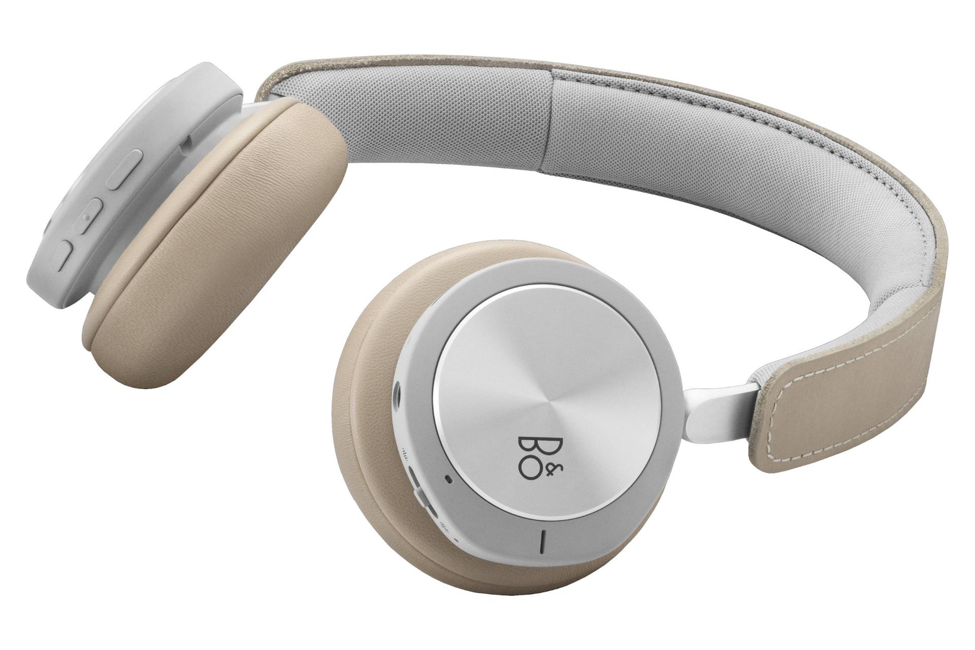 نمای پایین هدفون بی سیم بنگ اند اولافسن Bang & Olufsen Beoplay H8i کرم