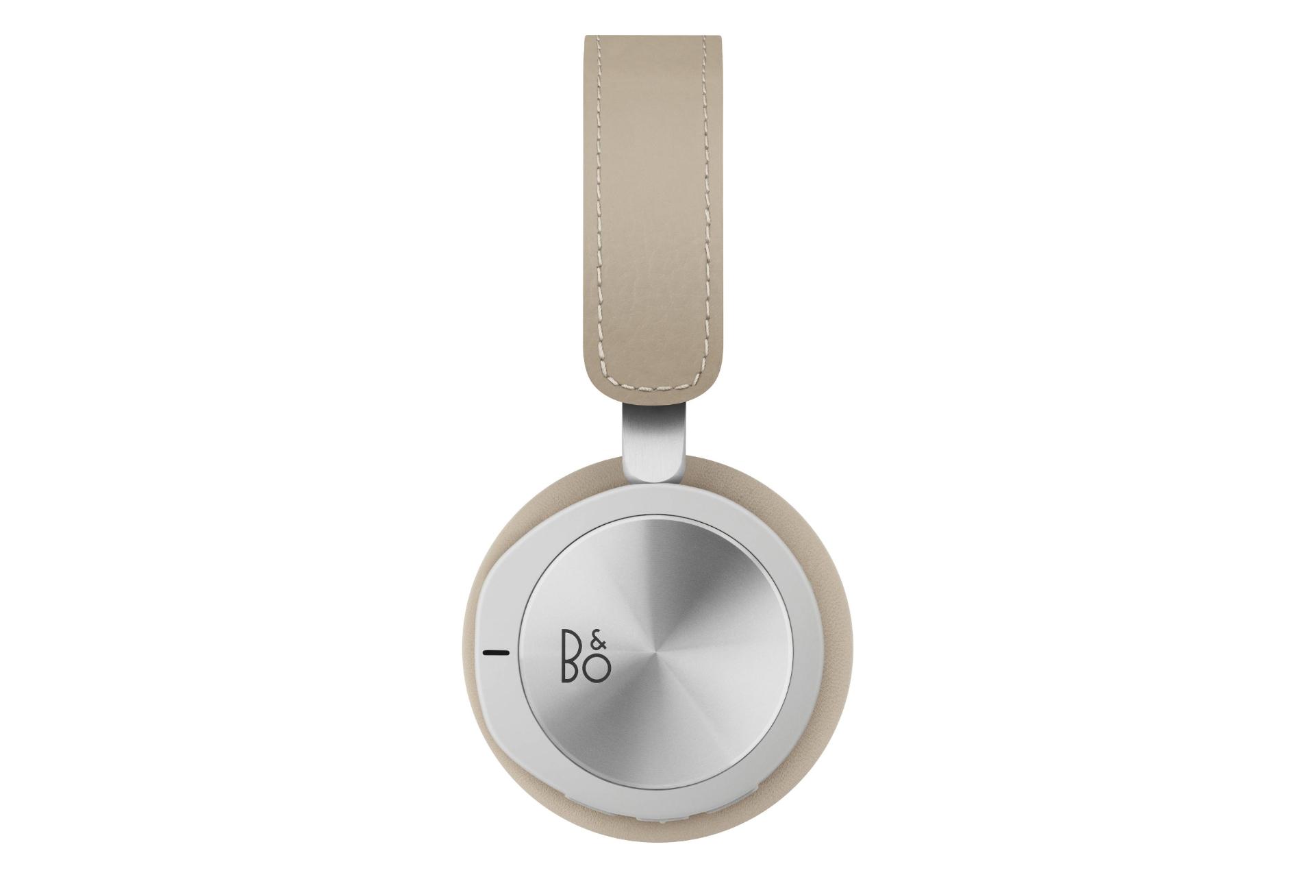 نمای جانبی هدفون بی سیم بنگ اند اولافسن Bang & Olufsen Beoplay H8i کرم رنگ