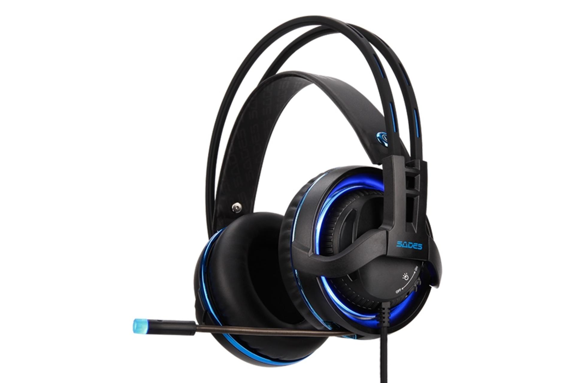 میکروفون جمع شونده هدست گیمینگ سادس دیابلو SADES Diablo