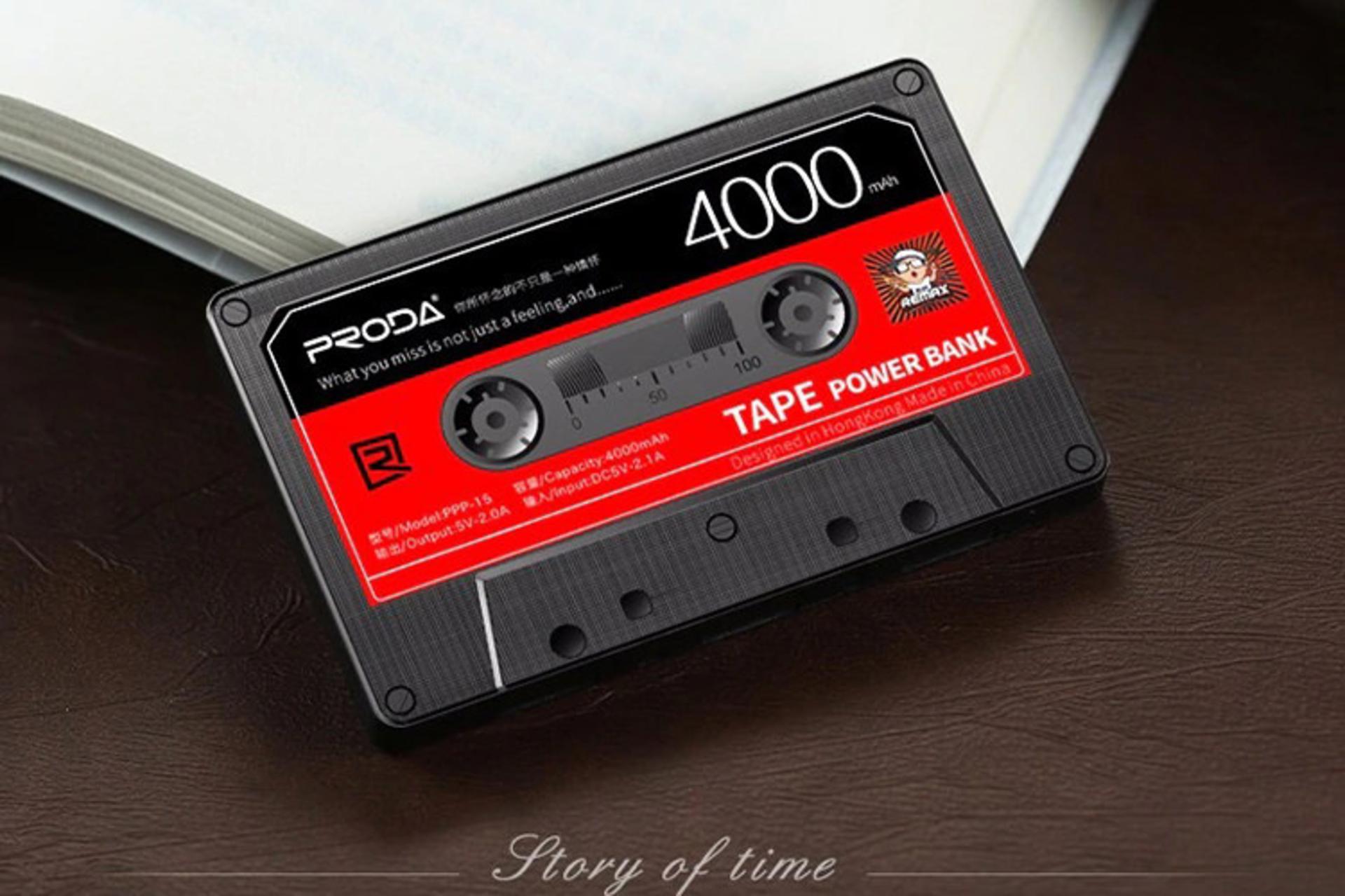 Remax Proda Tape PPP-15 4000mAh / ریمکس پرودا Tape با ظرفیت 4000 میلی‌آمپر ساعت