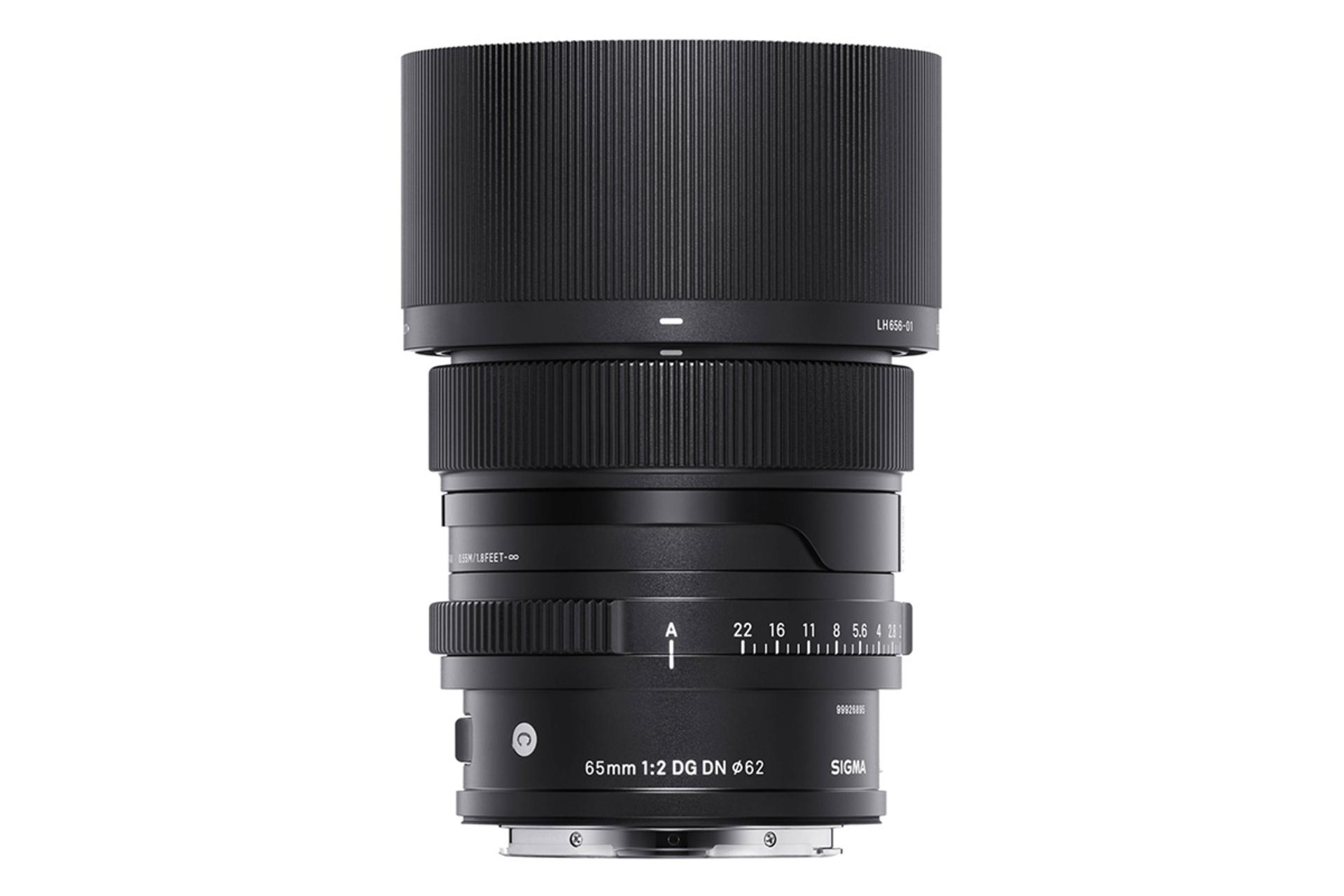 نمای ایستاده لنز سیگما 65mm F2 DG DN