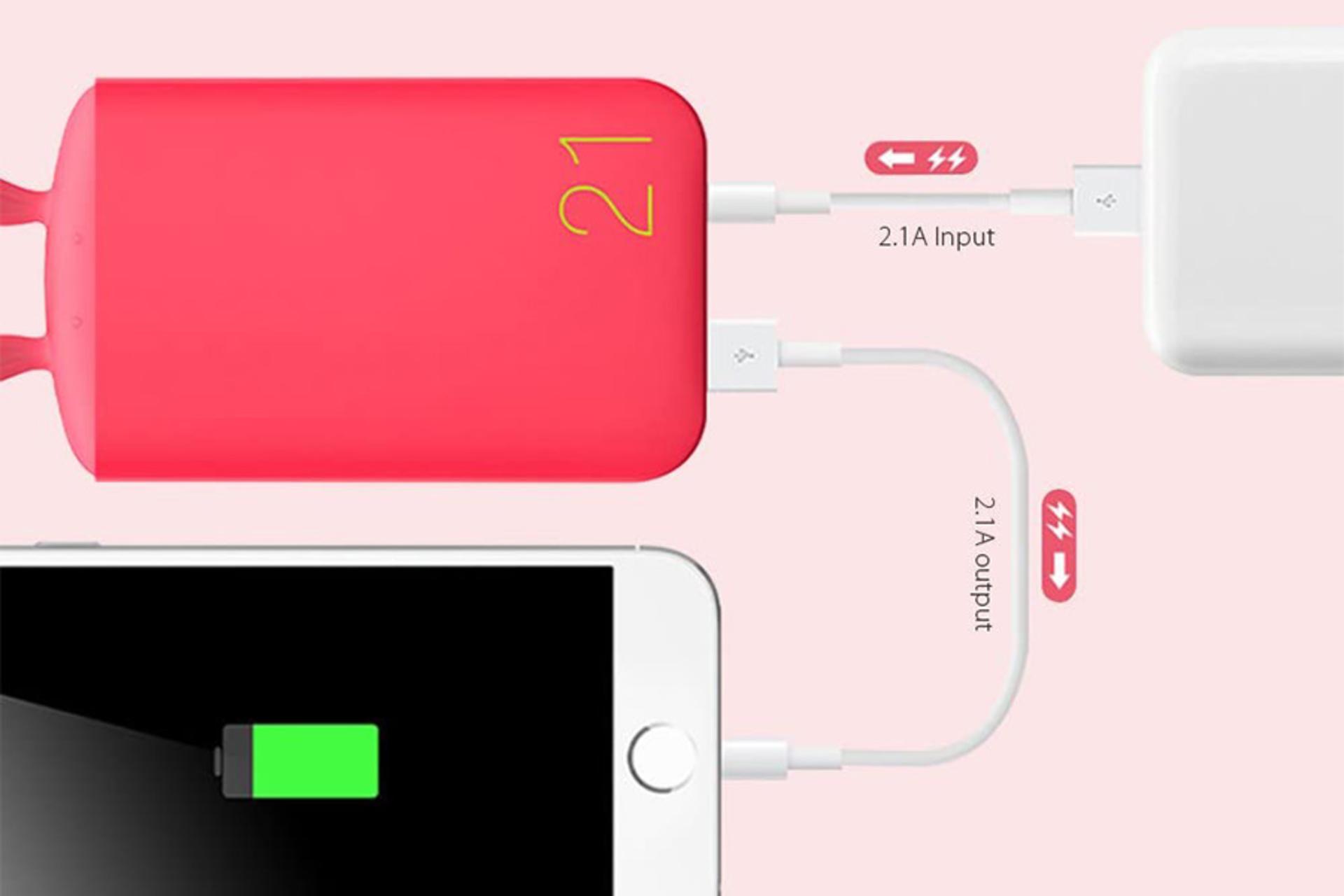 روموس Lovely elf با ظرفیت 6000 میلی‌آمپر ساعت / Romoss Lovely elf 6000mAh