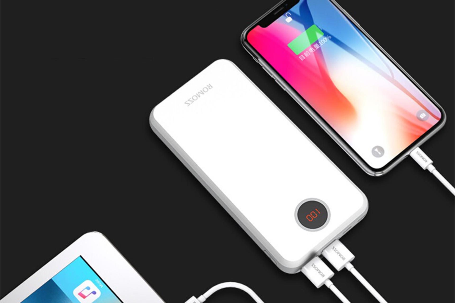 روموس Horus با ظرفیت 10000 میلی‌آمپر ساعت / Romoss Horus HO10 10000mAh