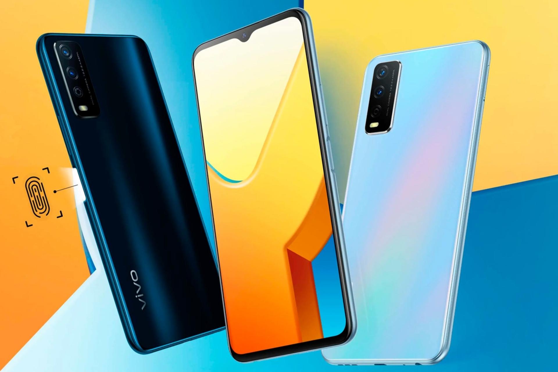 گوشی موبایل وای 12 اس ویوو vivo Y12s آبی مشکی