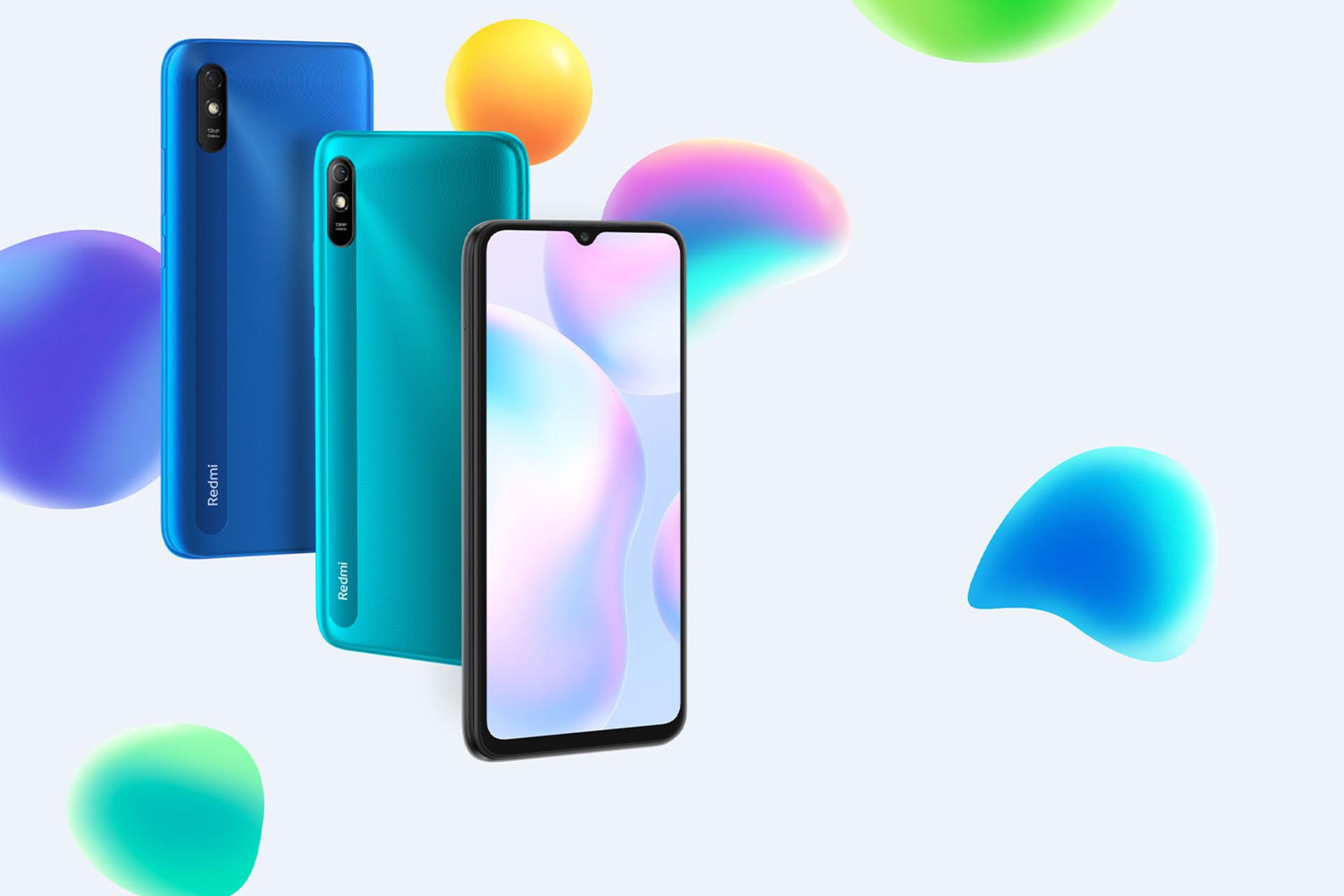 گوشی ردمی 9 آی نمای جلو و پشت - دوربین ها / Redmi 9i