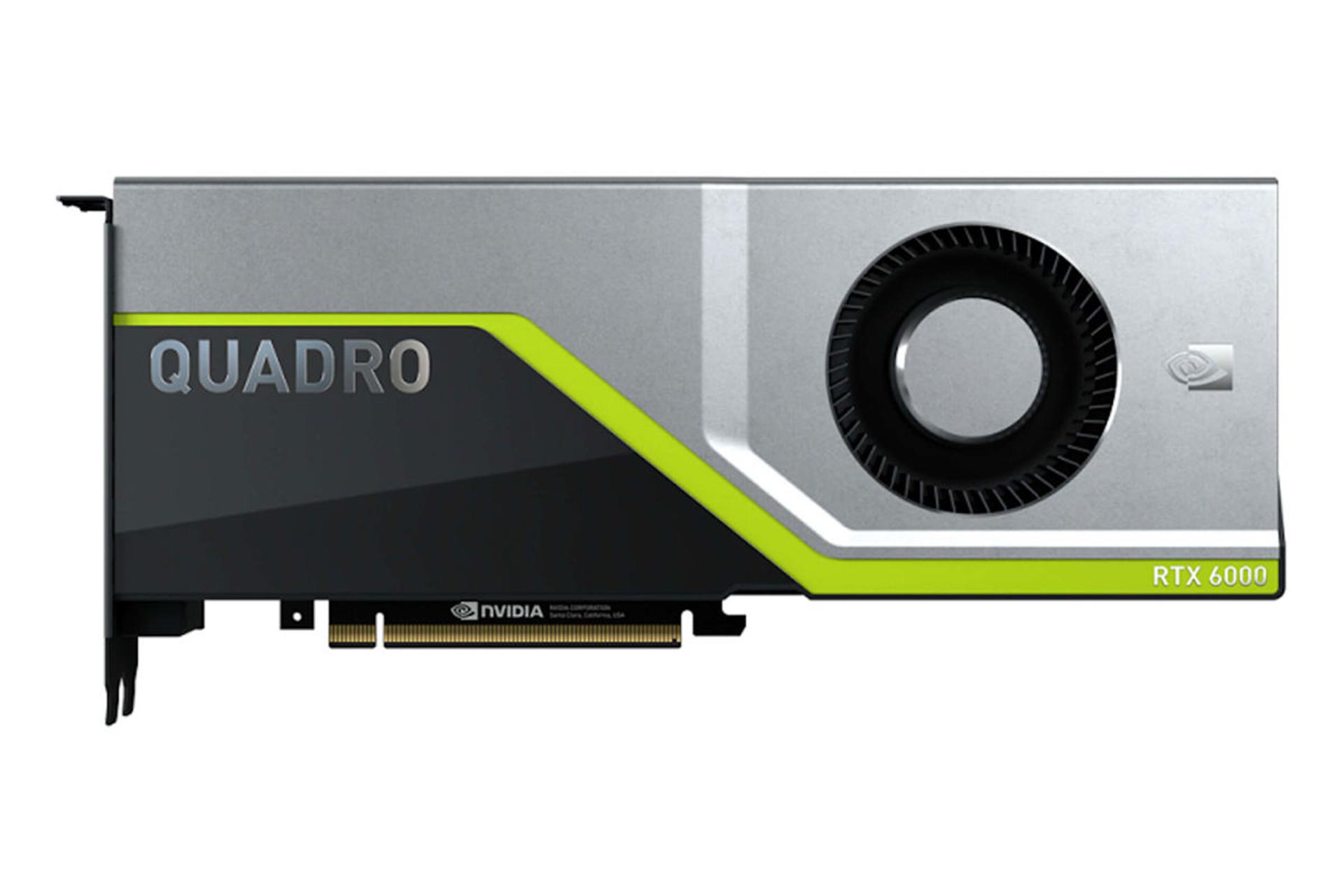 NVIDIA Quardro RTX 6000 / انویدیا کوادرو آر تی ایکس ۶۰۰۰