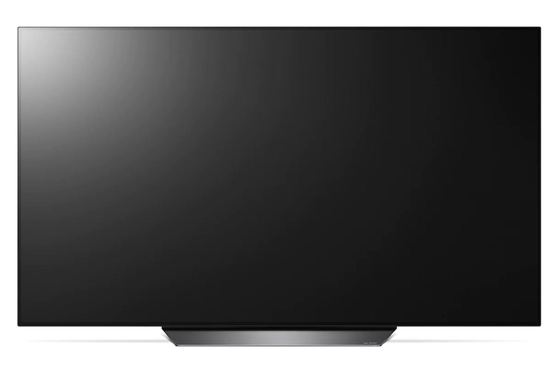 نمای جلو تلویزیون ال جی OLED55B8GI در حالت خاموش