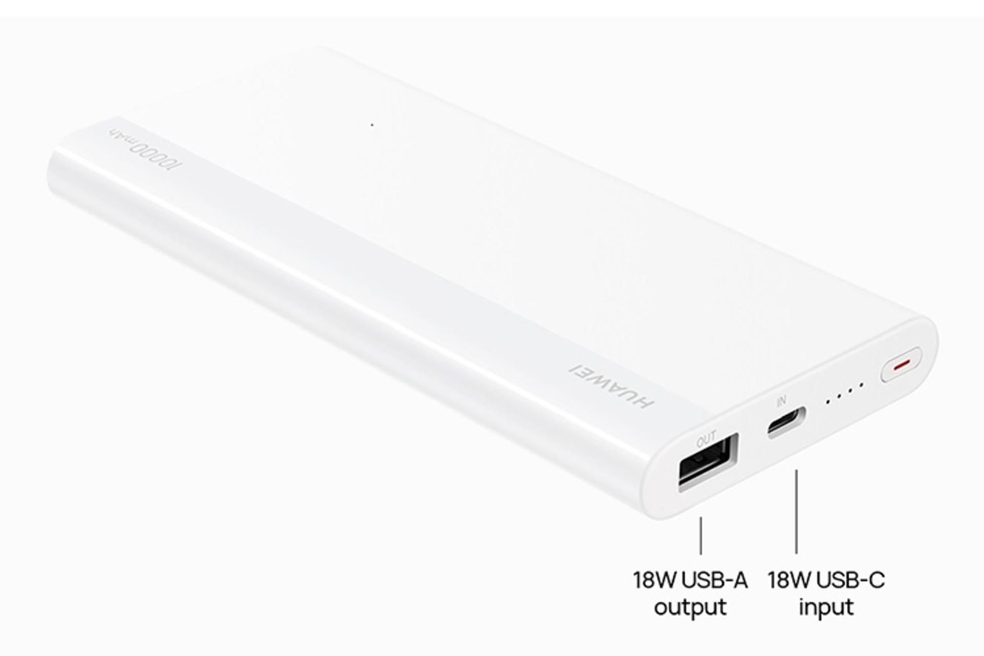 Huawei 10000mAh Type-C CP11QM / پاوربانک هواوی تایپ سی