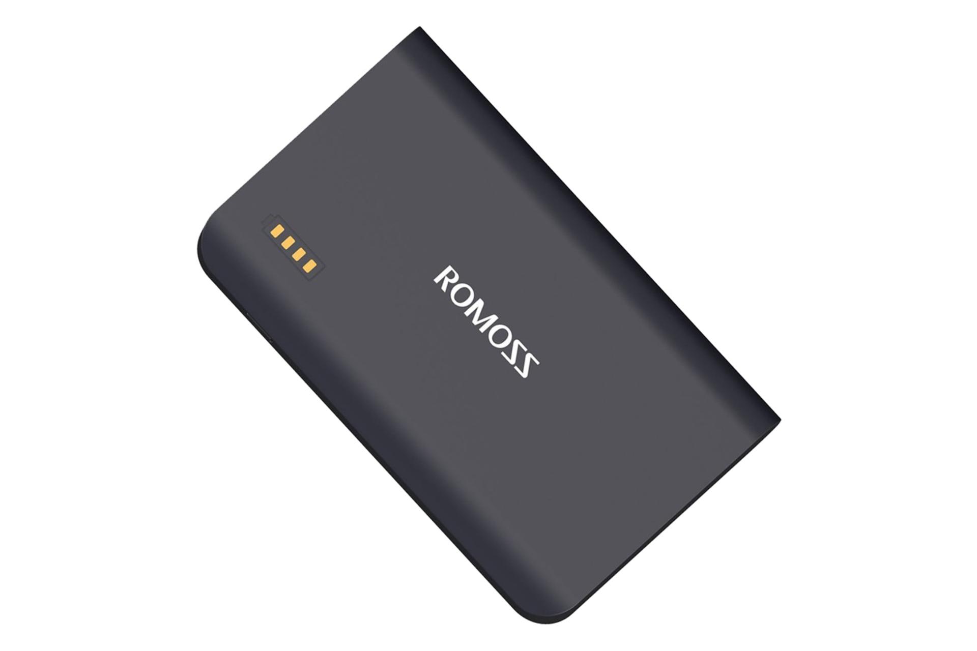 نمای بالا پاور بانک روموس Sense X با ظرفیت 10000 میلی‌آمپر ساعت Romoss Sense X 10000mAh