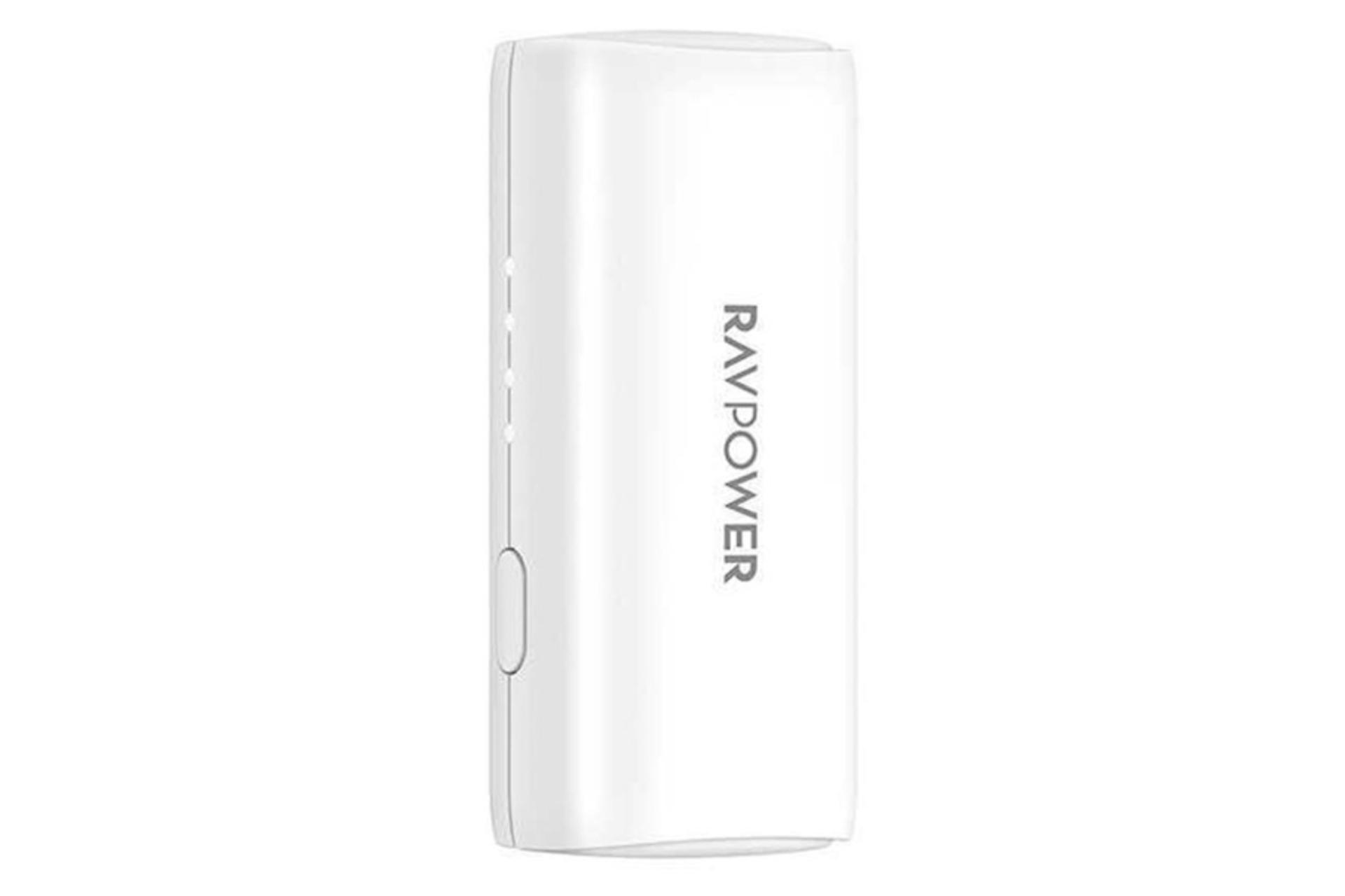 پاور بانک راوپاور RP-PB168 با ظرفیت 3350 میلی‌آمپر ساعت RAVPower RP-PB168 3350mAh سفید