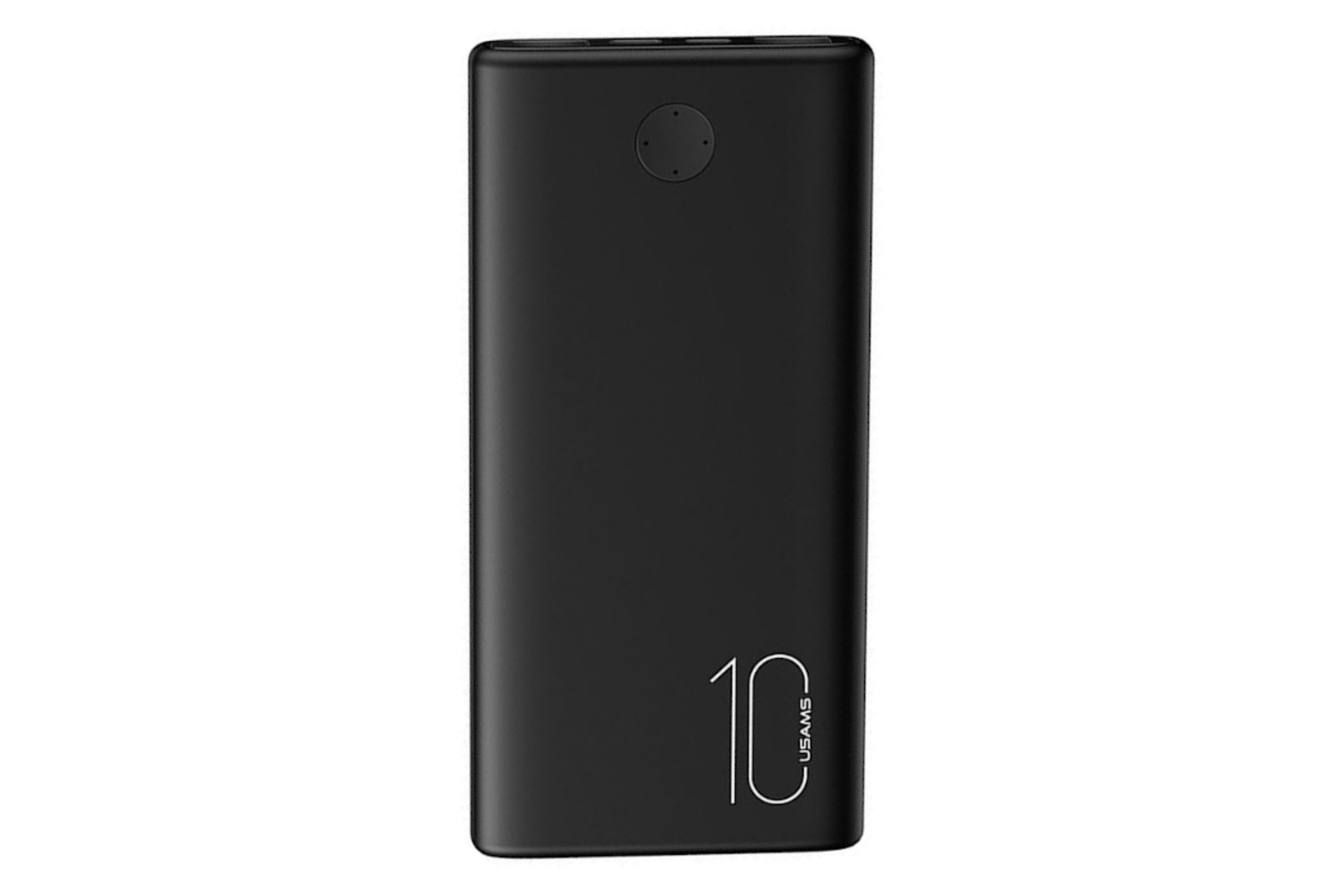 نمای روبرو پاور بانک یوسمز US-CD137 PB52 با ظرفیت 10000 میلی‌آمپر ساعت USAMS US-CD137 PB52 10000mA